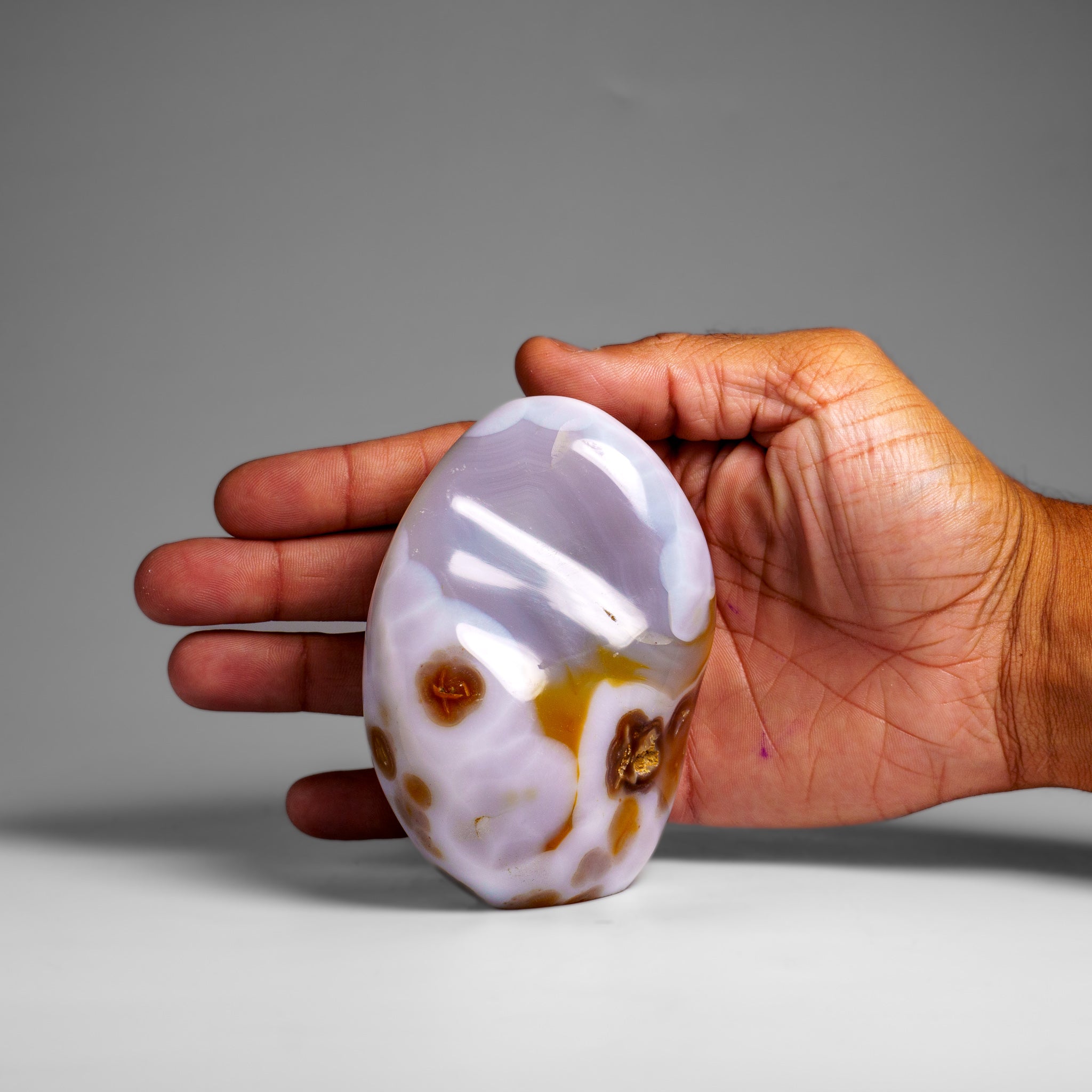 Genuine Polished Agate Freeform from Madagascar (1 lbs)