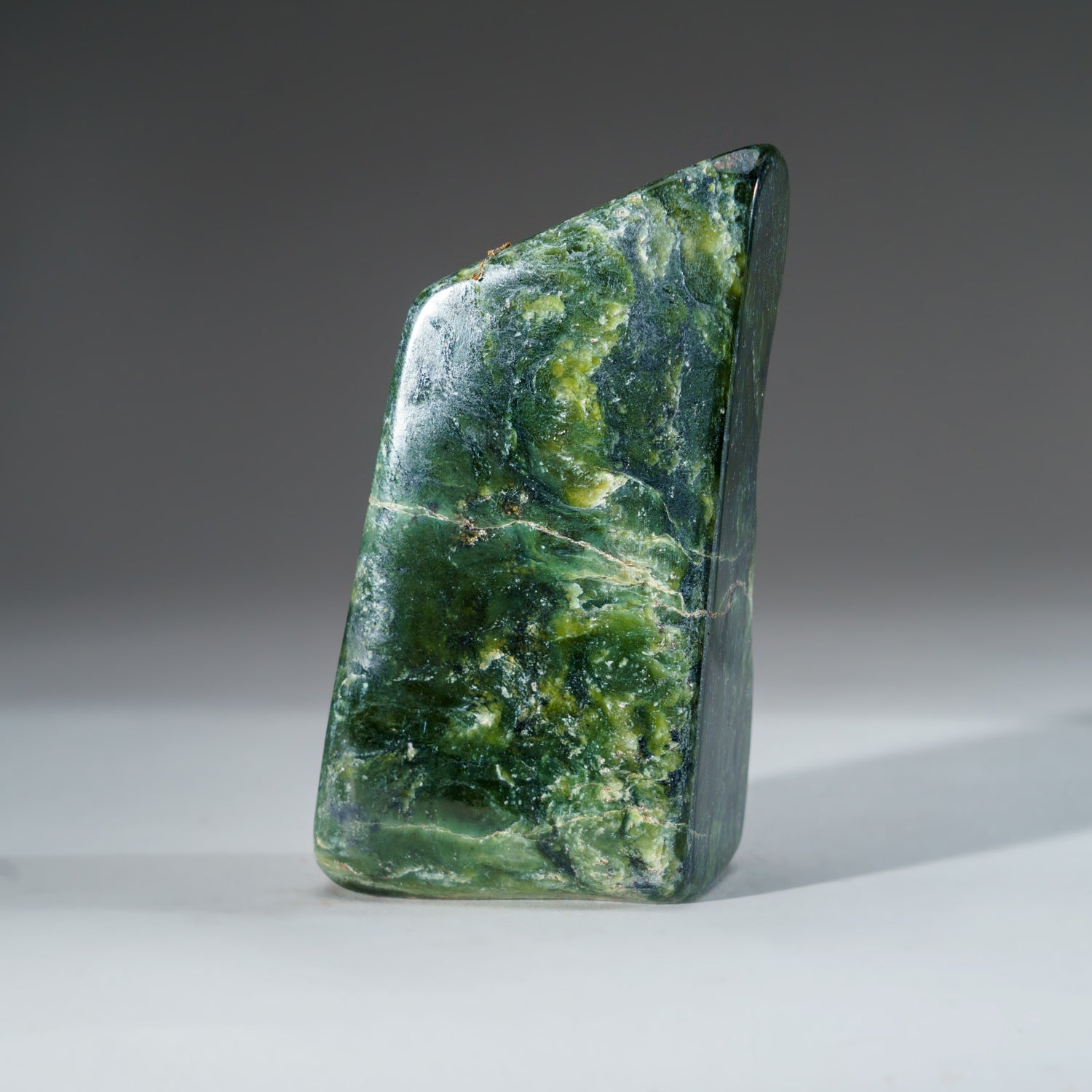 Polished Nephrite Jade Freeform from Pakistan (1.5 lbs)