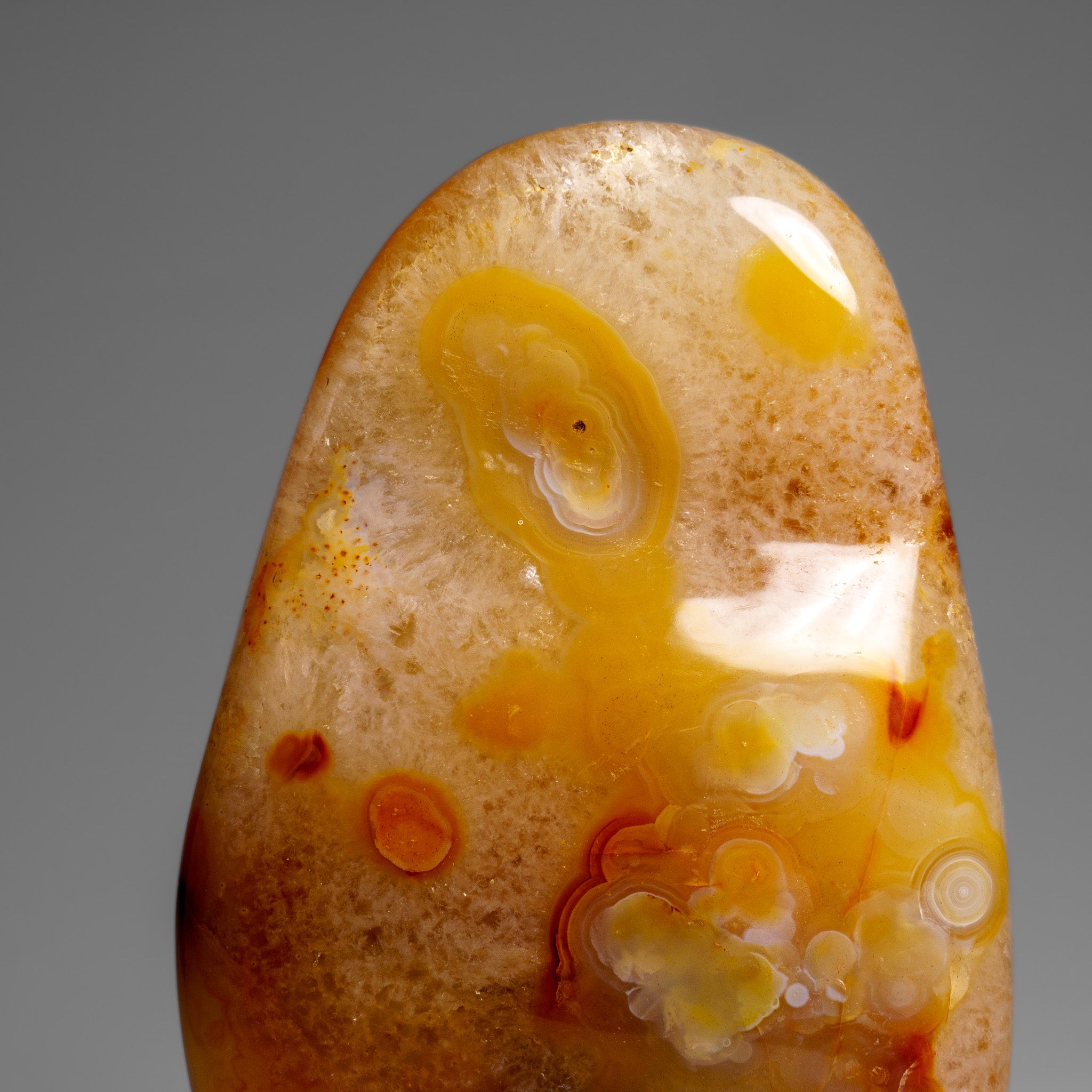 Genuine Polished Agate Freeform from Madagascar (1.2 lbs)