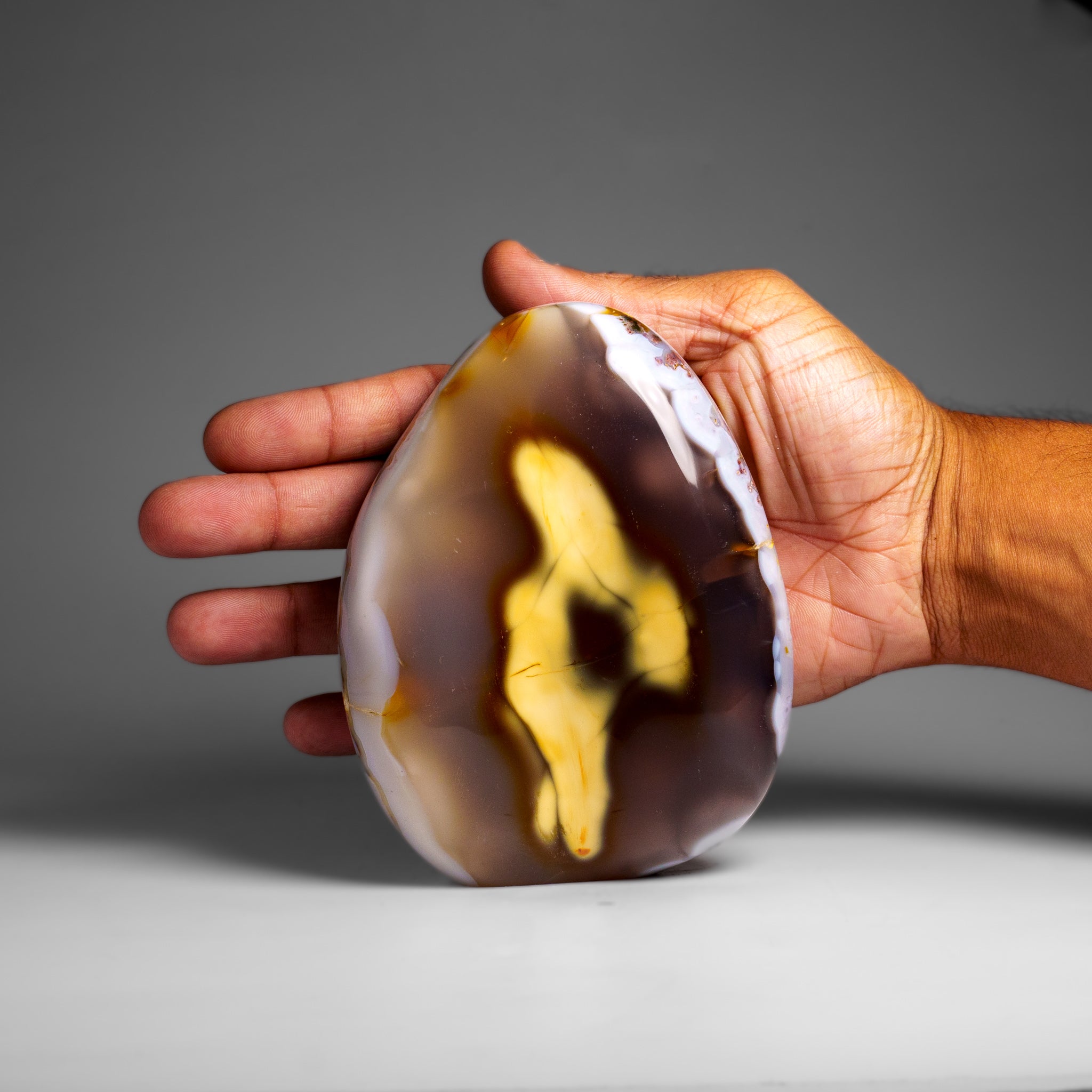 Genuine Polished Agate Freeform from Madagascar (1.8 lbs)