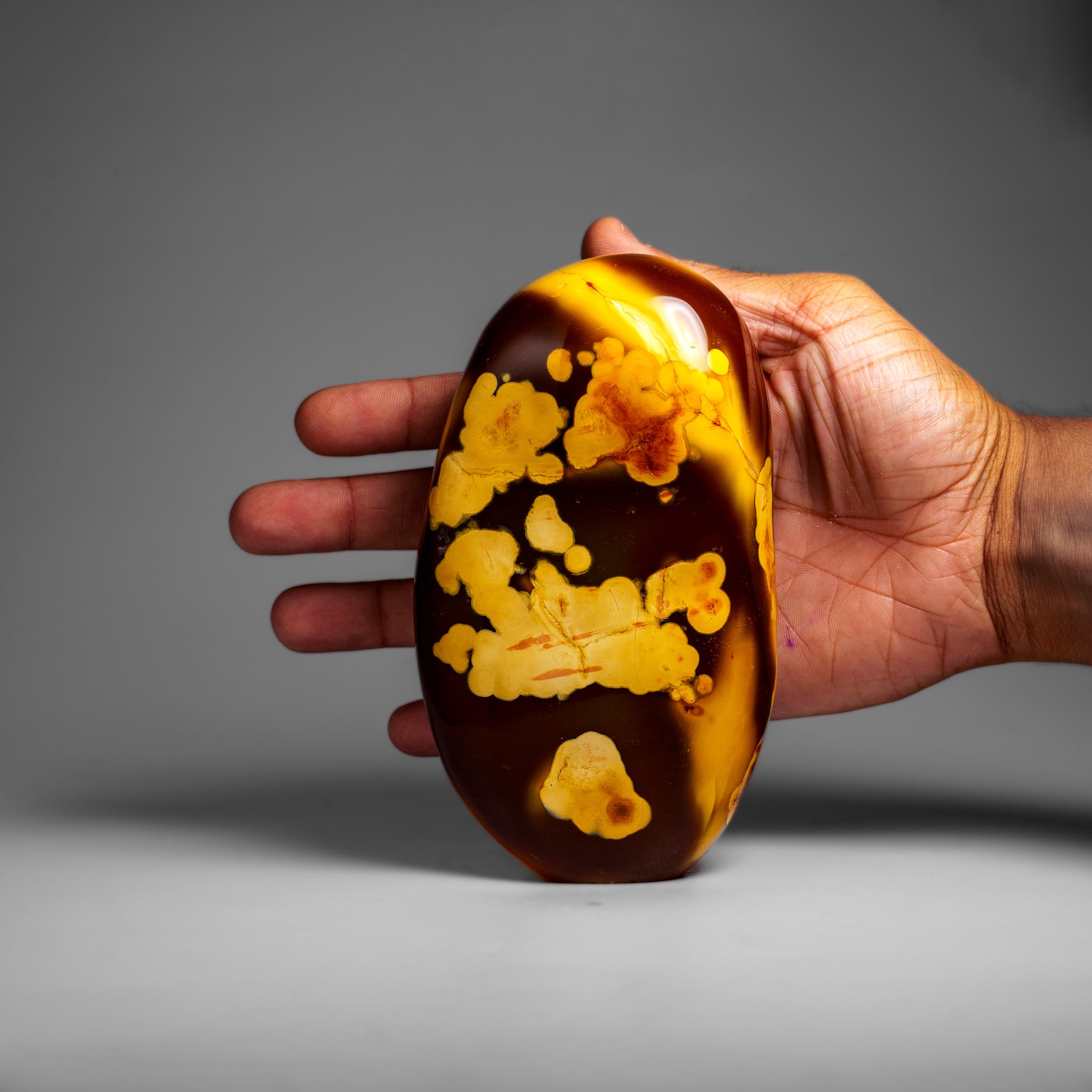 Genuine Polished Agate Freeform from Madagascar (1.8 lbs)