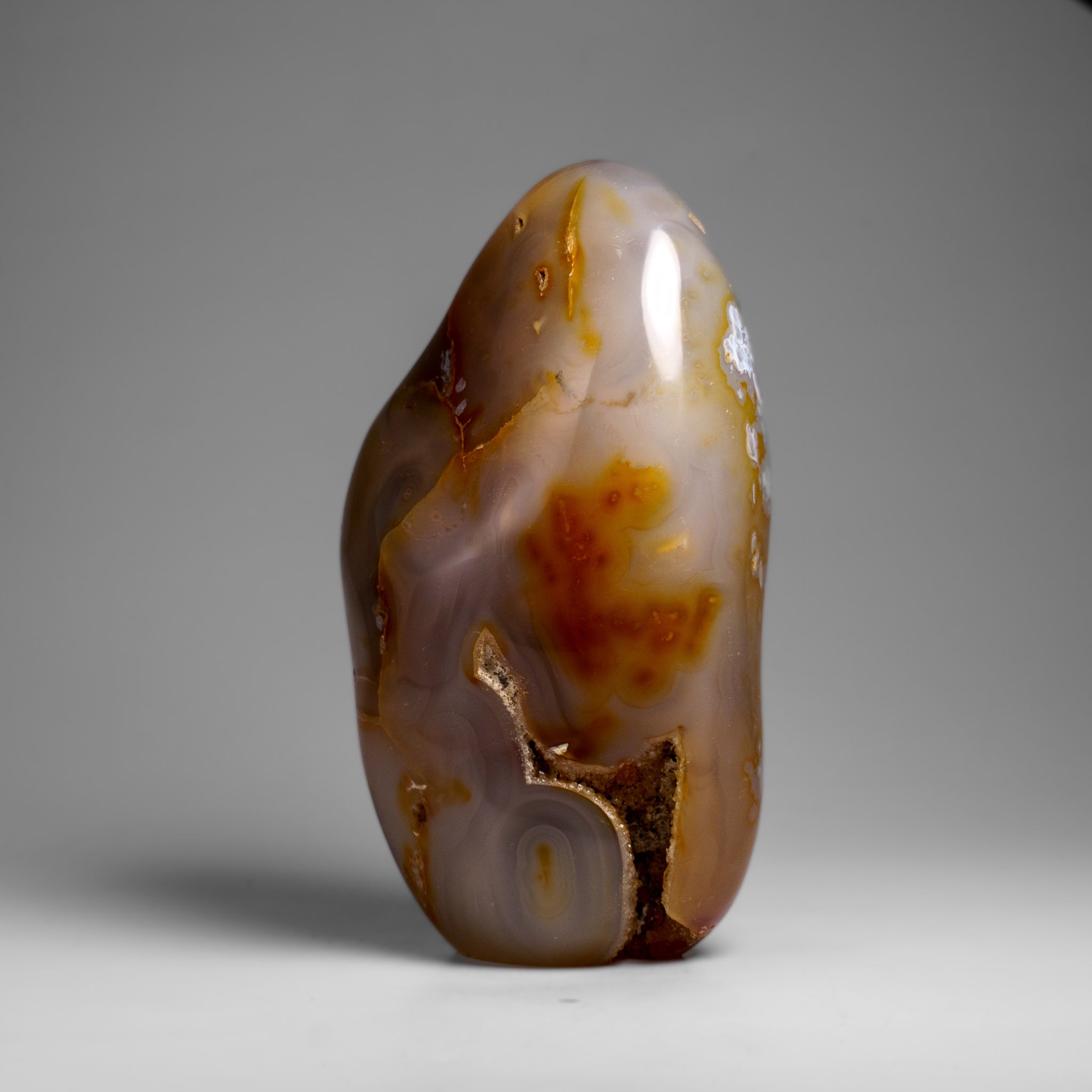 Genuine Polished Agate Freeform from Madagascar (2.5 lbs)