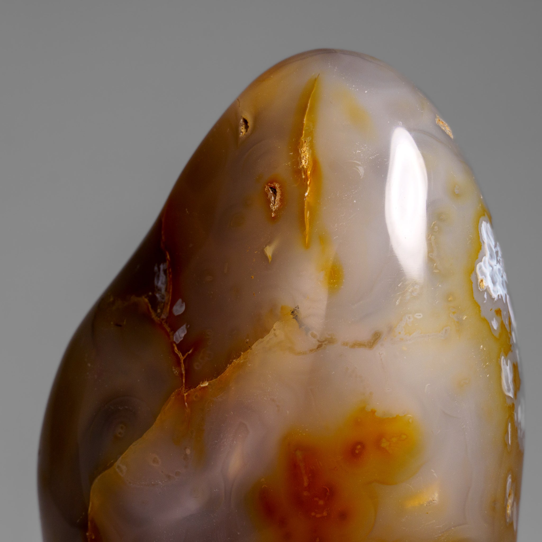 Genuine Polished Agate Freeform from Madagascar (2.5 lbs)