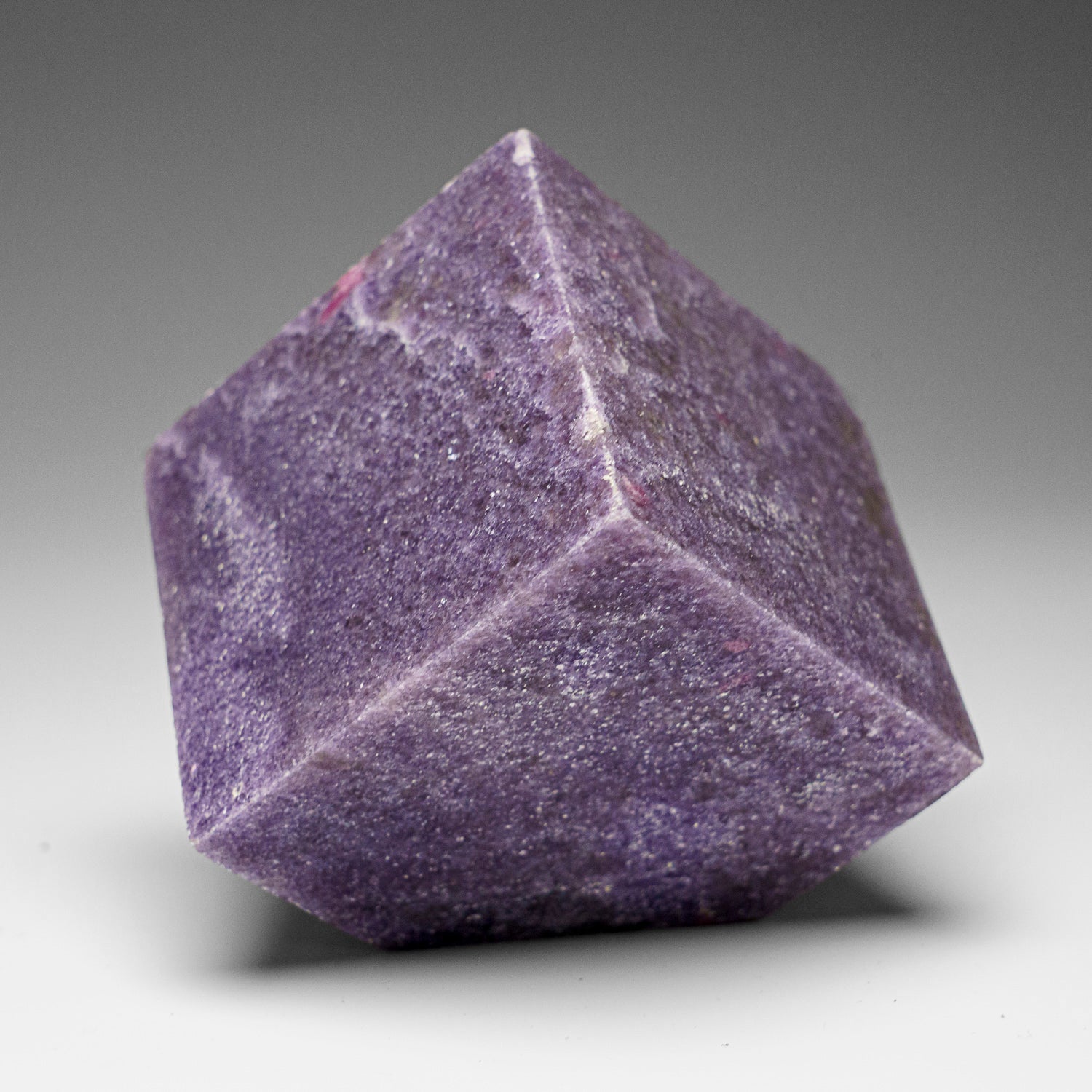 Genuine Polished Lepidolite Cube (1.4 lbs)