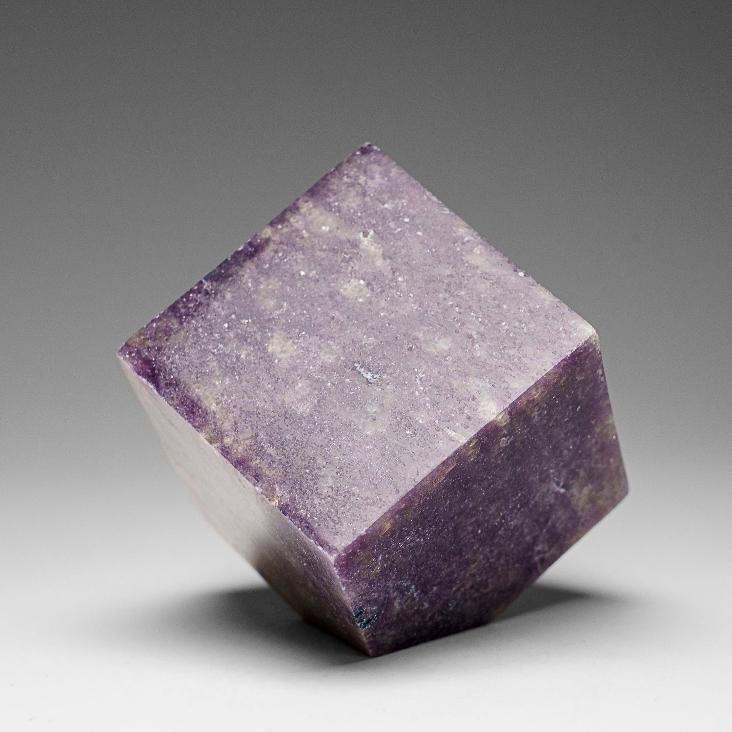 Genuine Polished Lepidolite Cube (1 lbs)