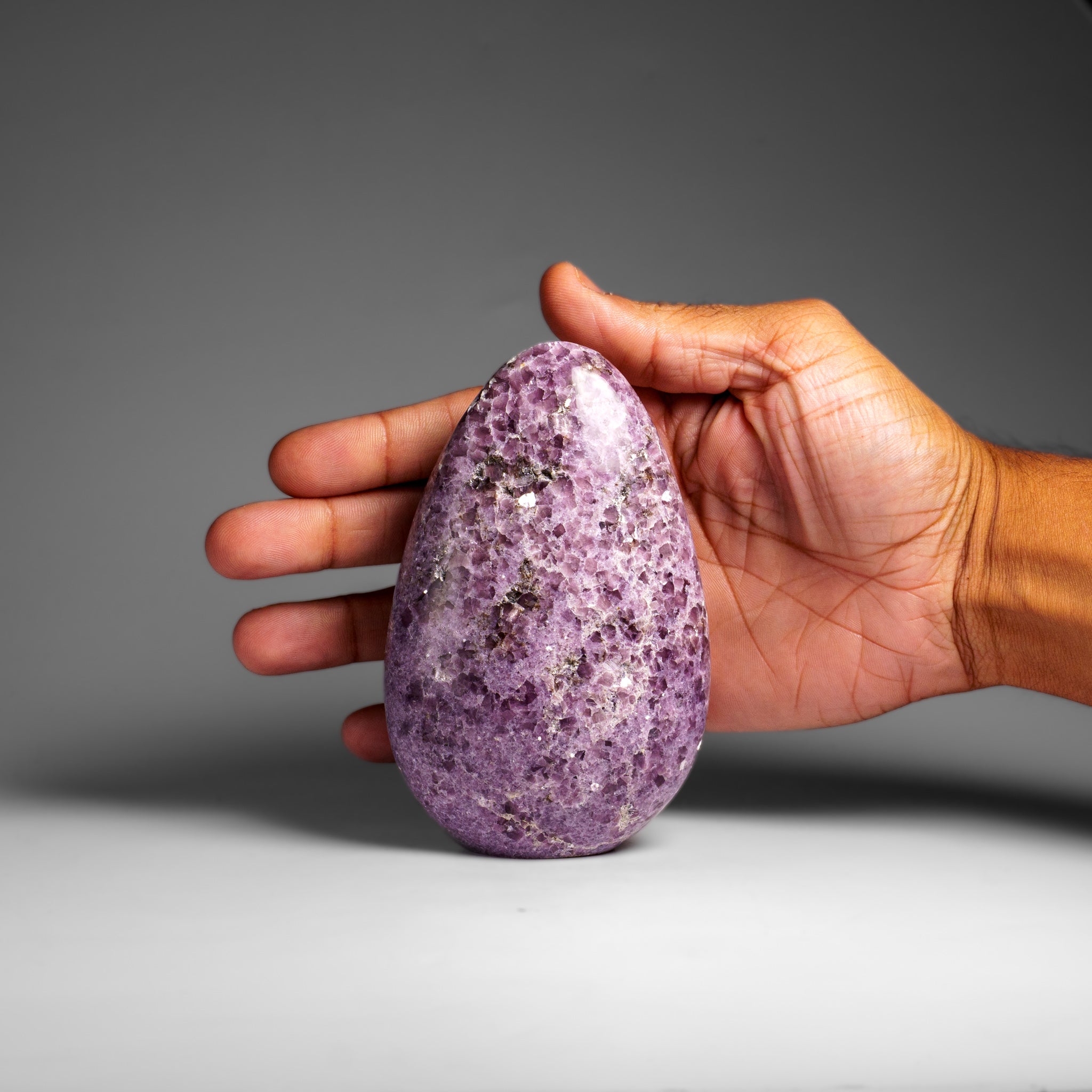 Genuine Polished Lepidolite Freeform (1.3 lbs)