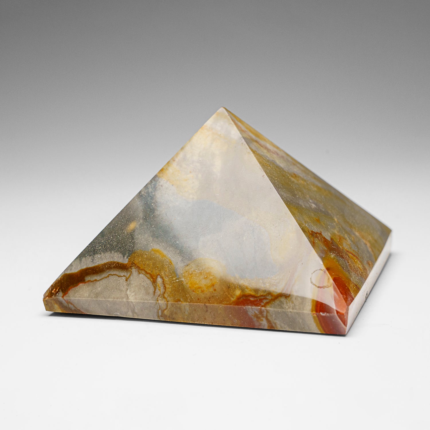 Polished Polychrome Pyramid from Madagascar (1.1 lbs) POL-PY9