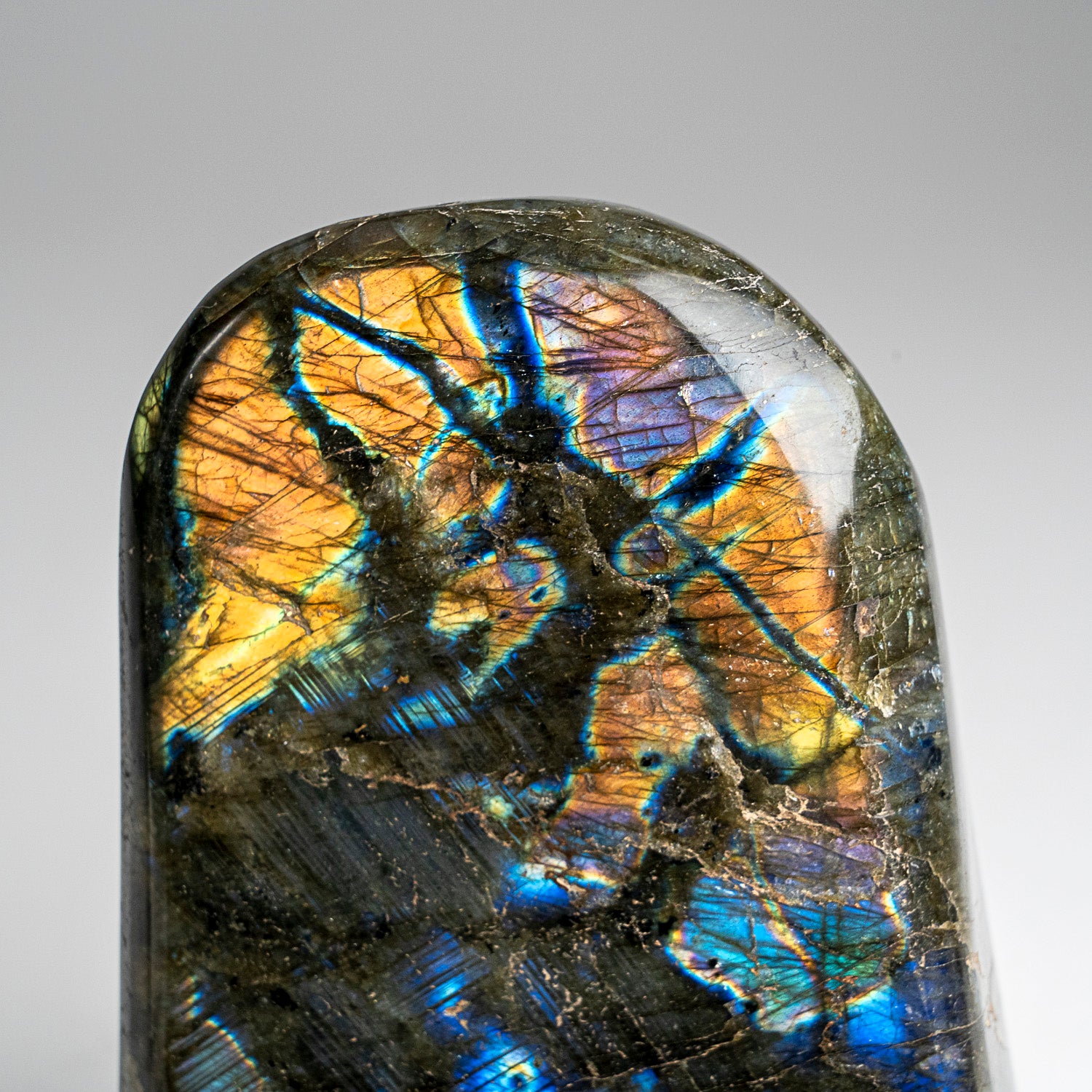 Polished Labradorite Freeform from Madagascar (3.1 lbs)