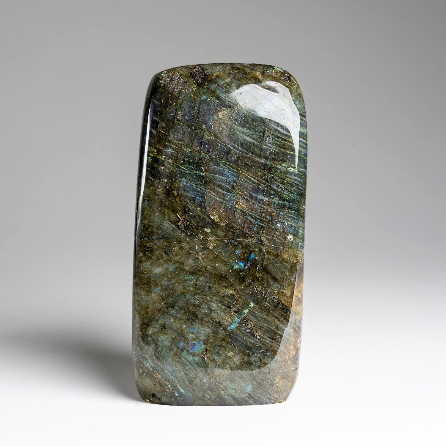 Polished Labradorite Freeform from Madagascar (2 lbs)