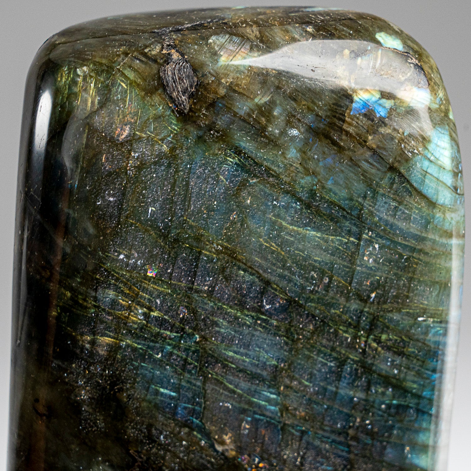 Polished Labradorite Freeform from Madagascar (2 lbs)