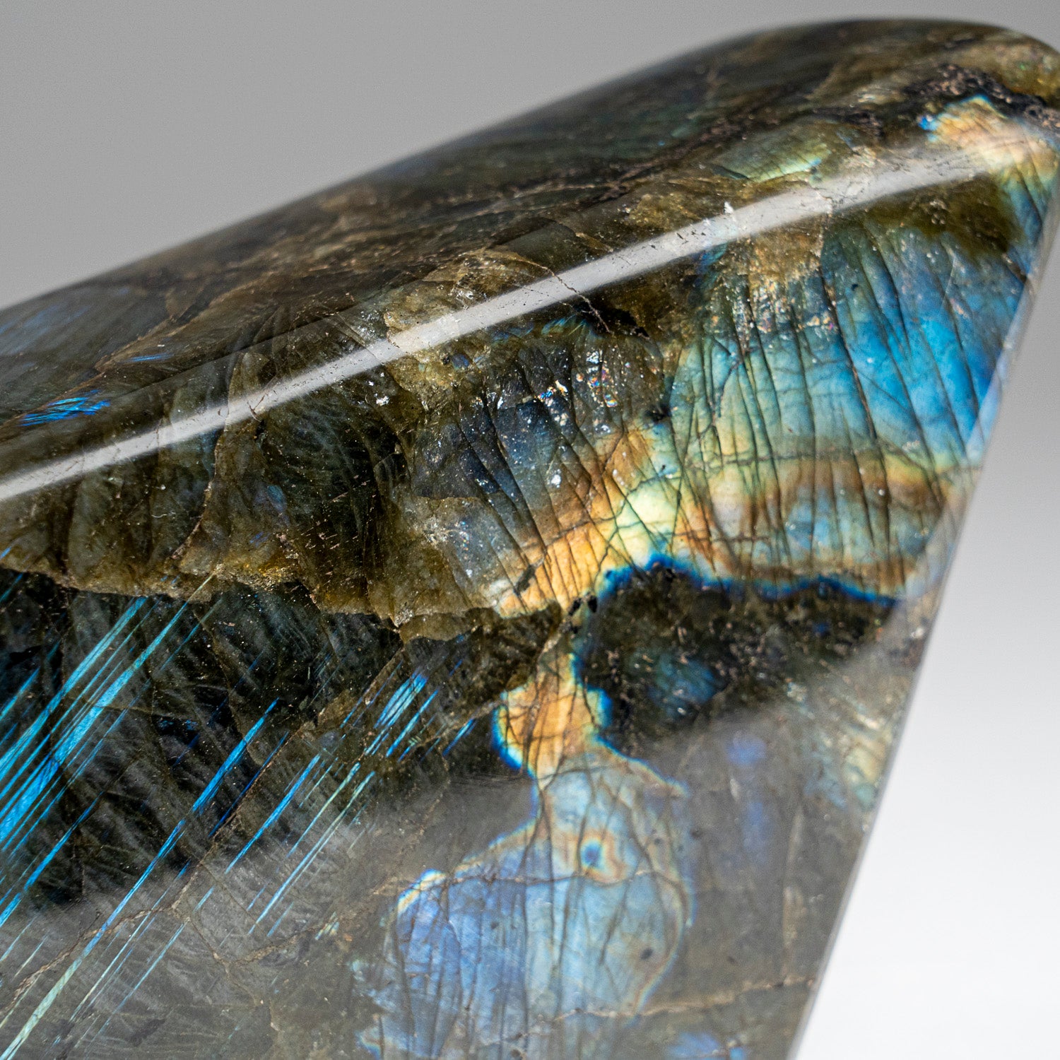 Polished Labradorite Freeform from Madagascar (2.4 lbs)