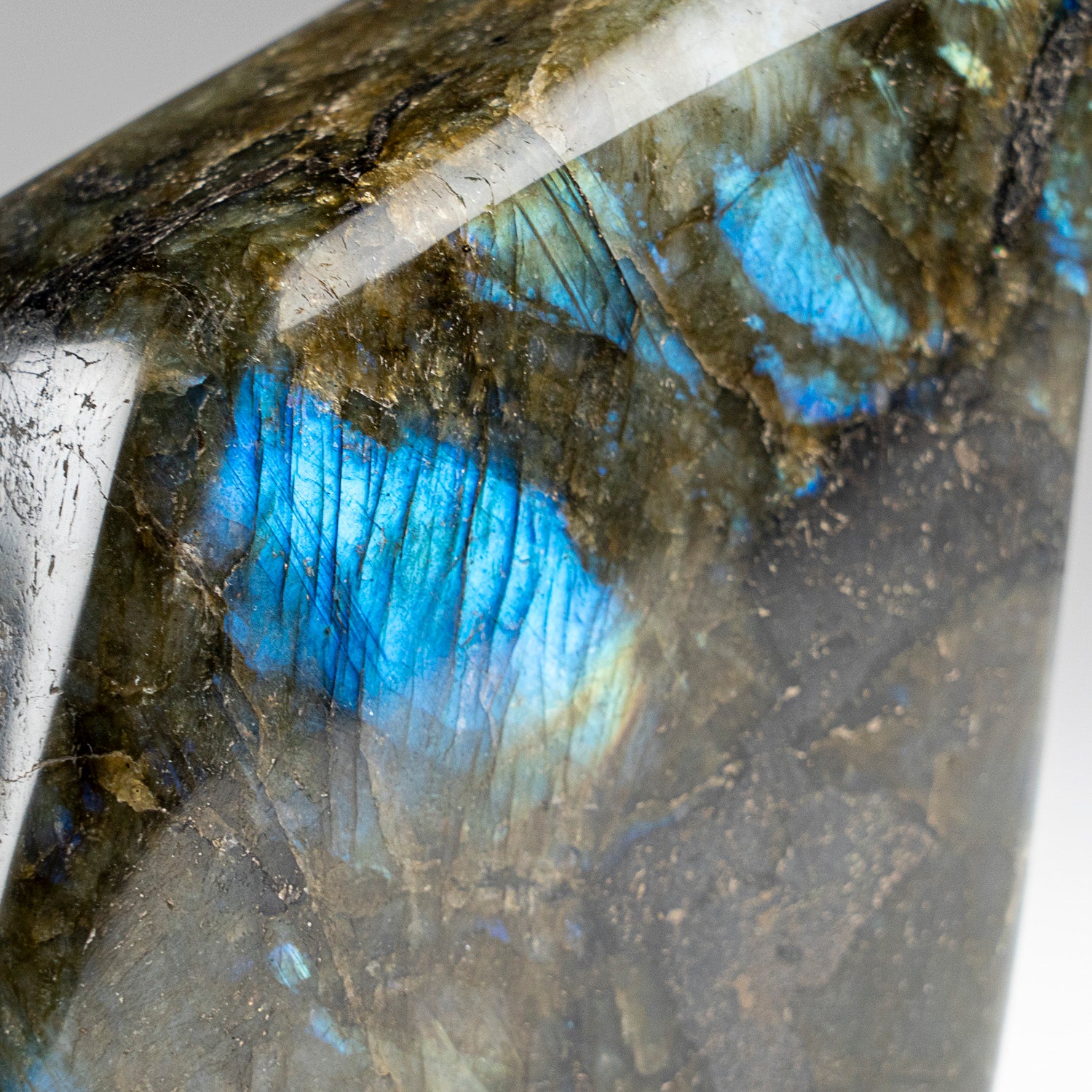 Polished Labradorite Freeform from Madagascar (2.5 lbs)