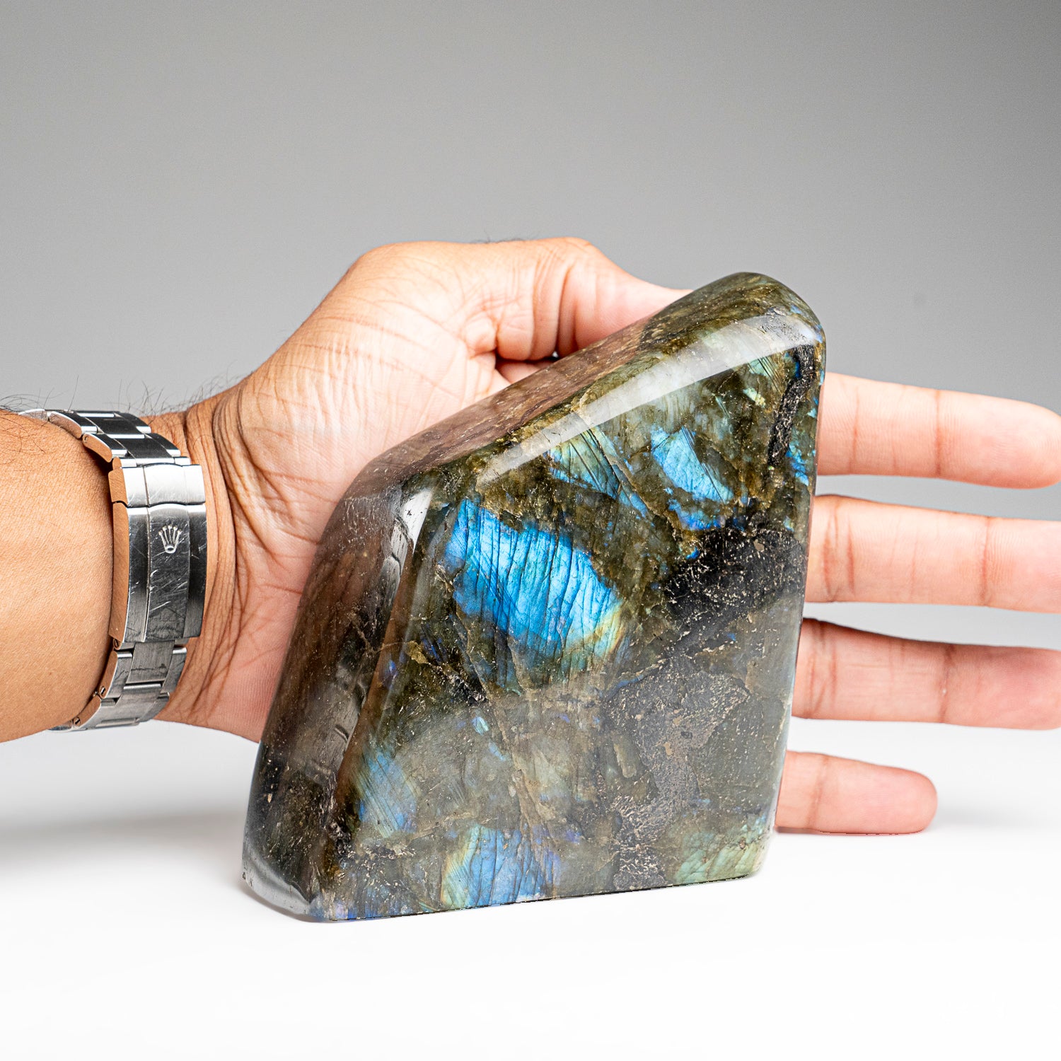 Polished Labradorite Freeform from Madagascar (2.5 lbs)