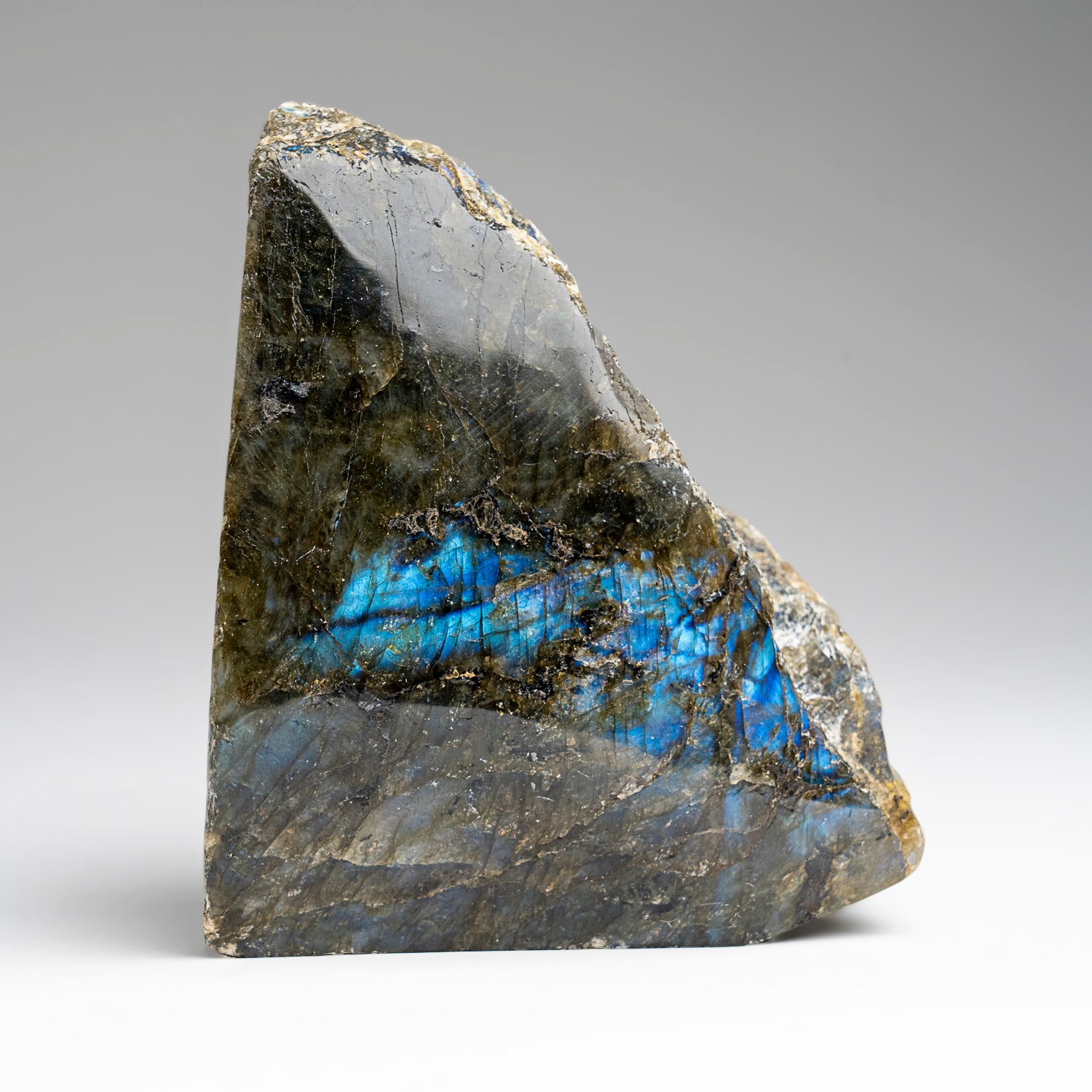 Polished Labradorite Freeform from Madagascar (1.7 lbs)