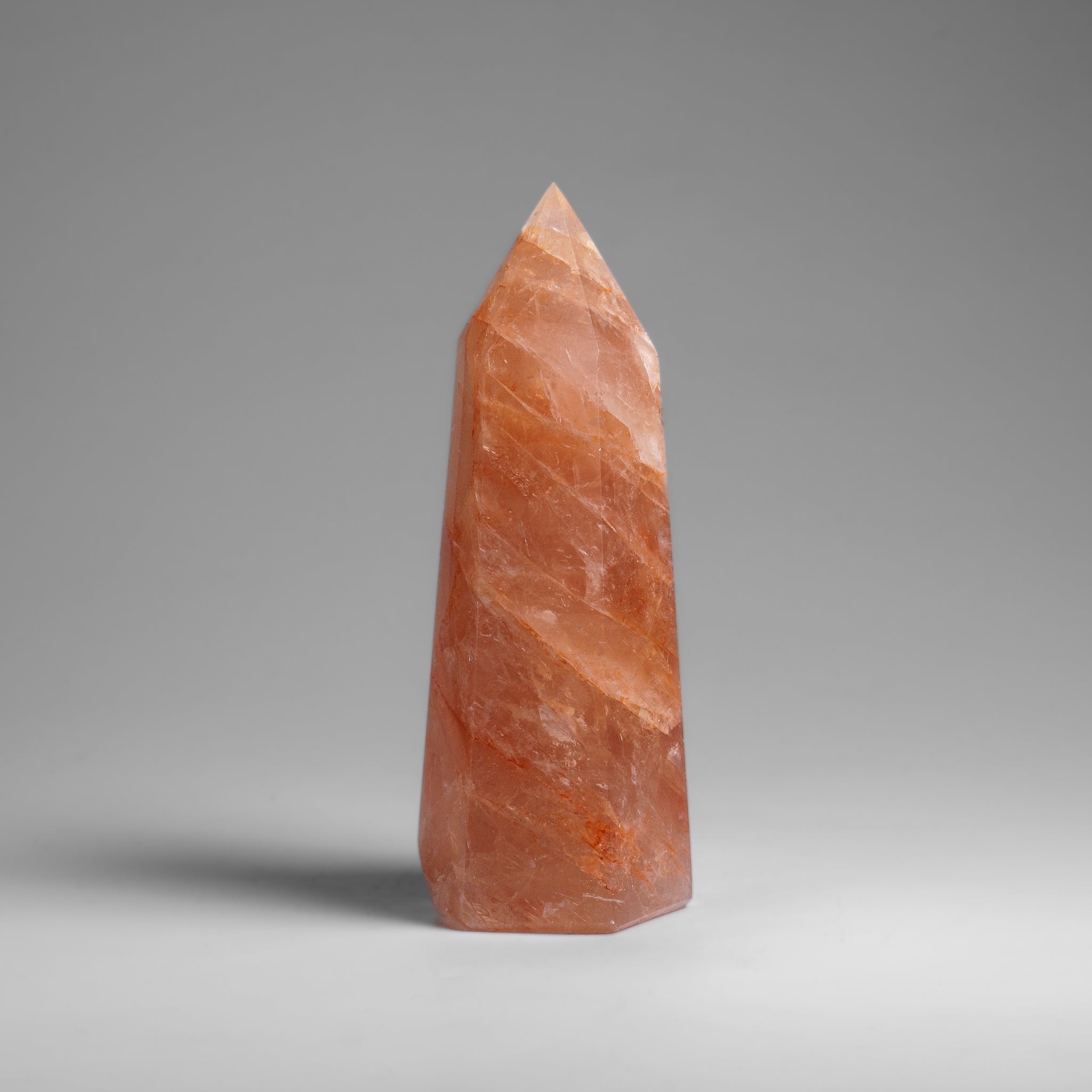 Genuine Polished Strawberry Quartz Point (1 lbs)