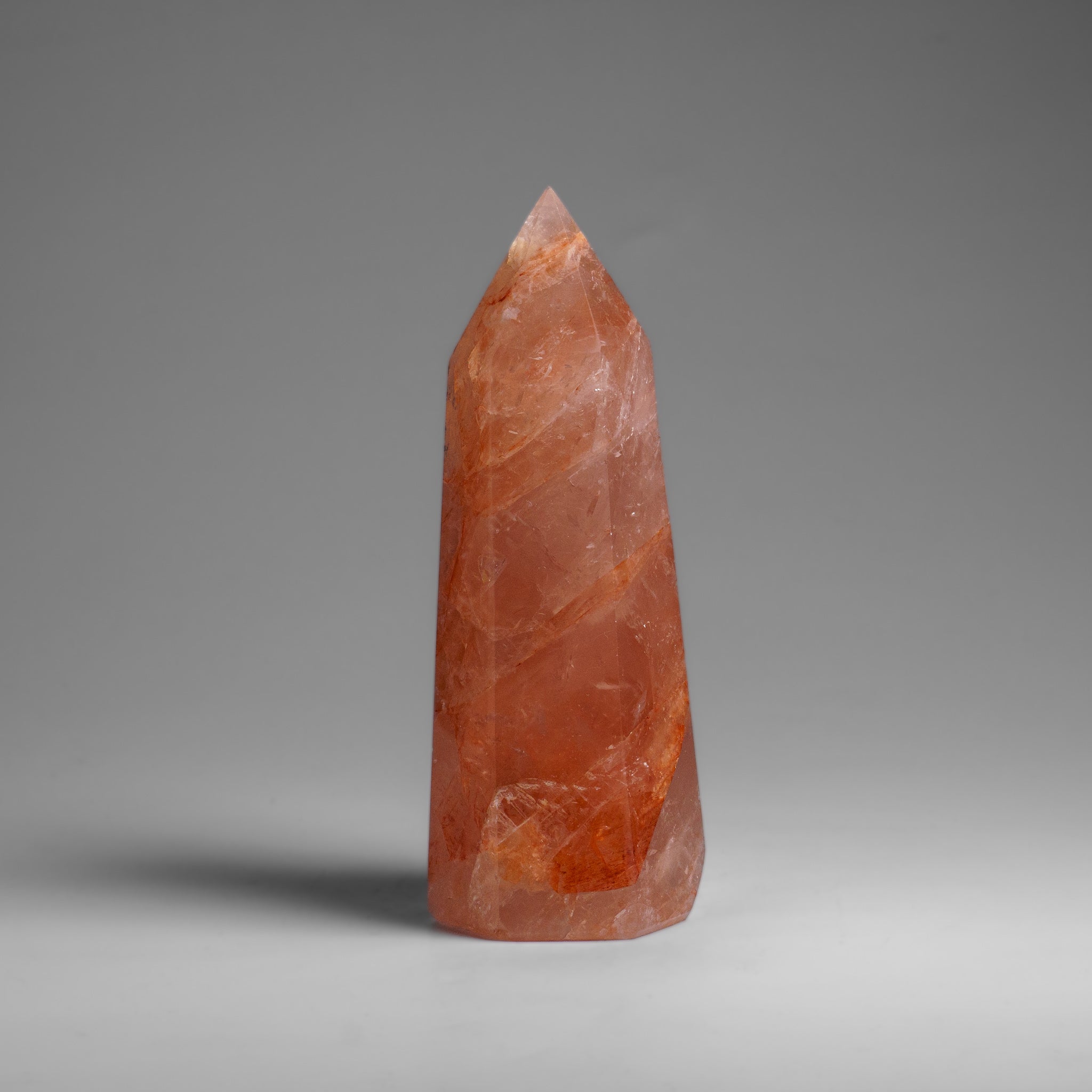 Genuine Polished Strawberry Quartz Point (1 lbs)