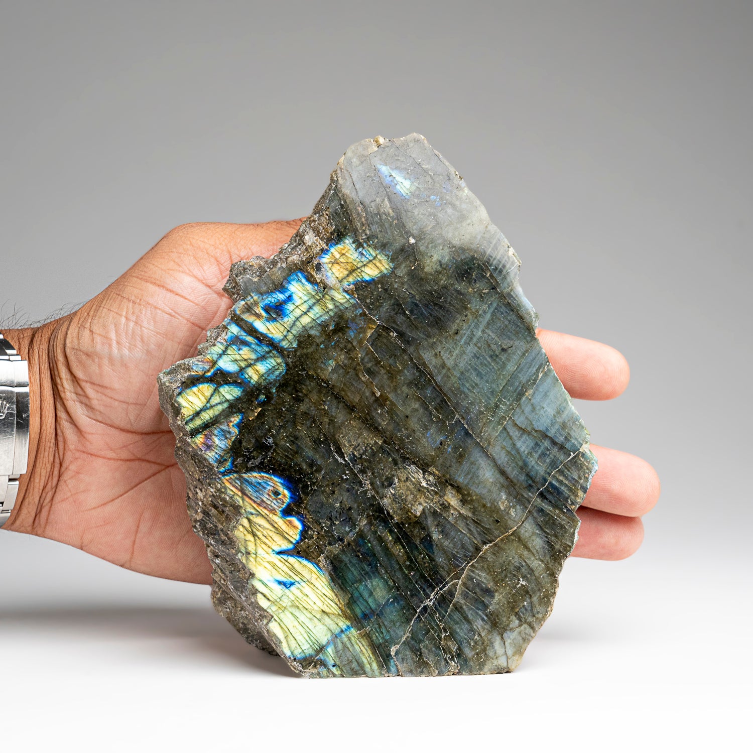 Polished Labradorite Freeform from Madagascar (2.4 lbs)