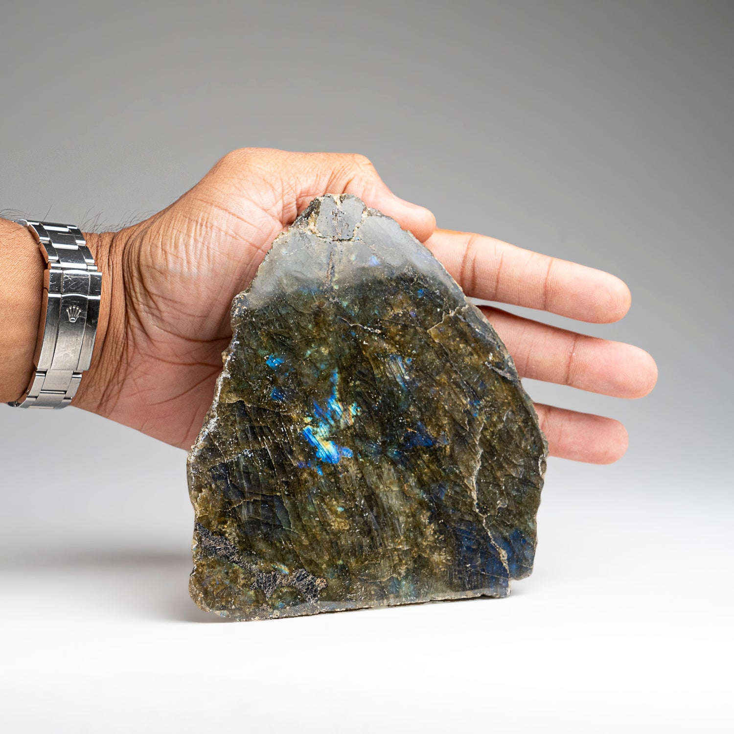 Polished Labradorite Freeform from Madagascar (2.3 lbs)