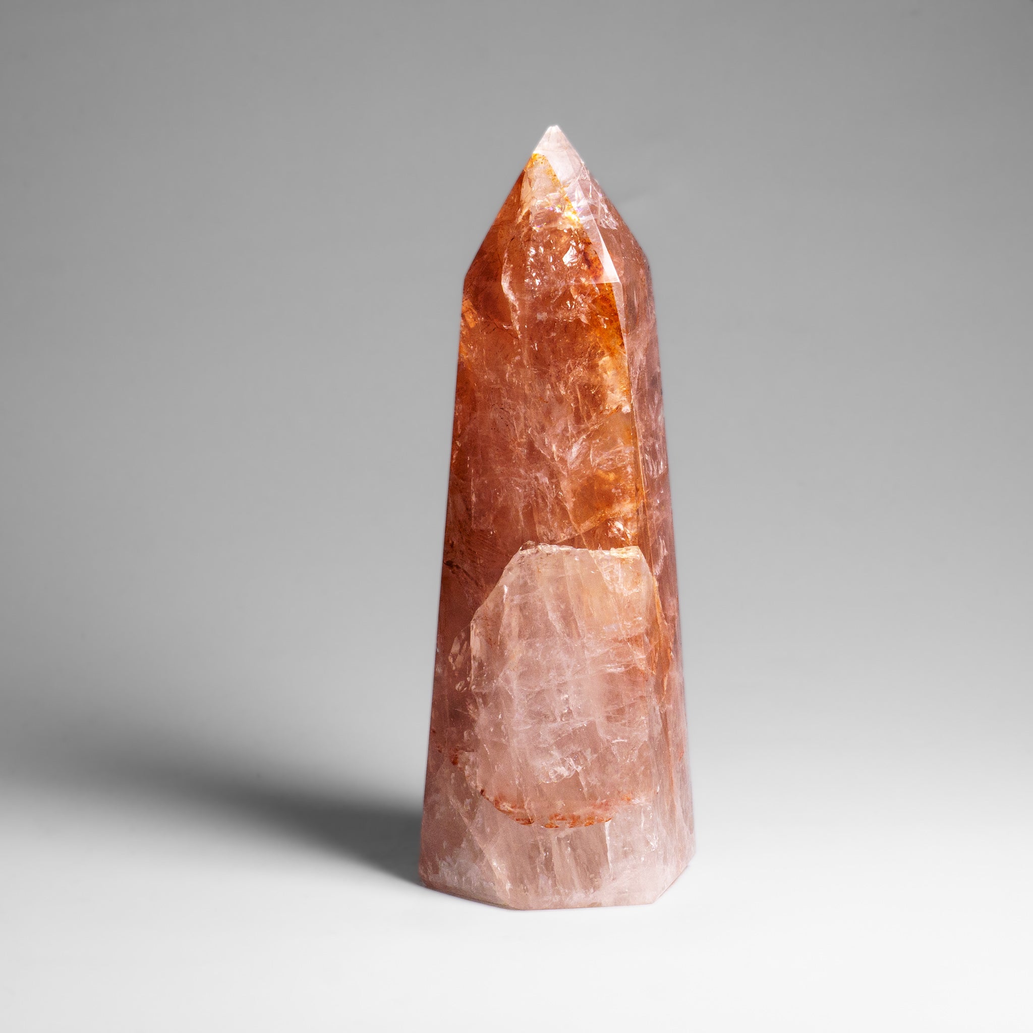 Genuine Polished Strawberry Quartz Point (1.5 lbs)