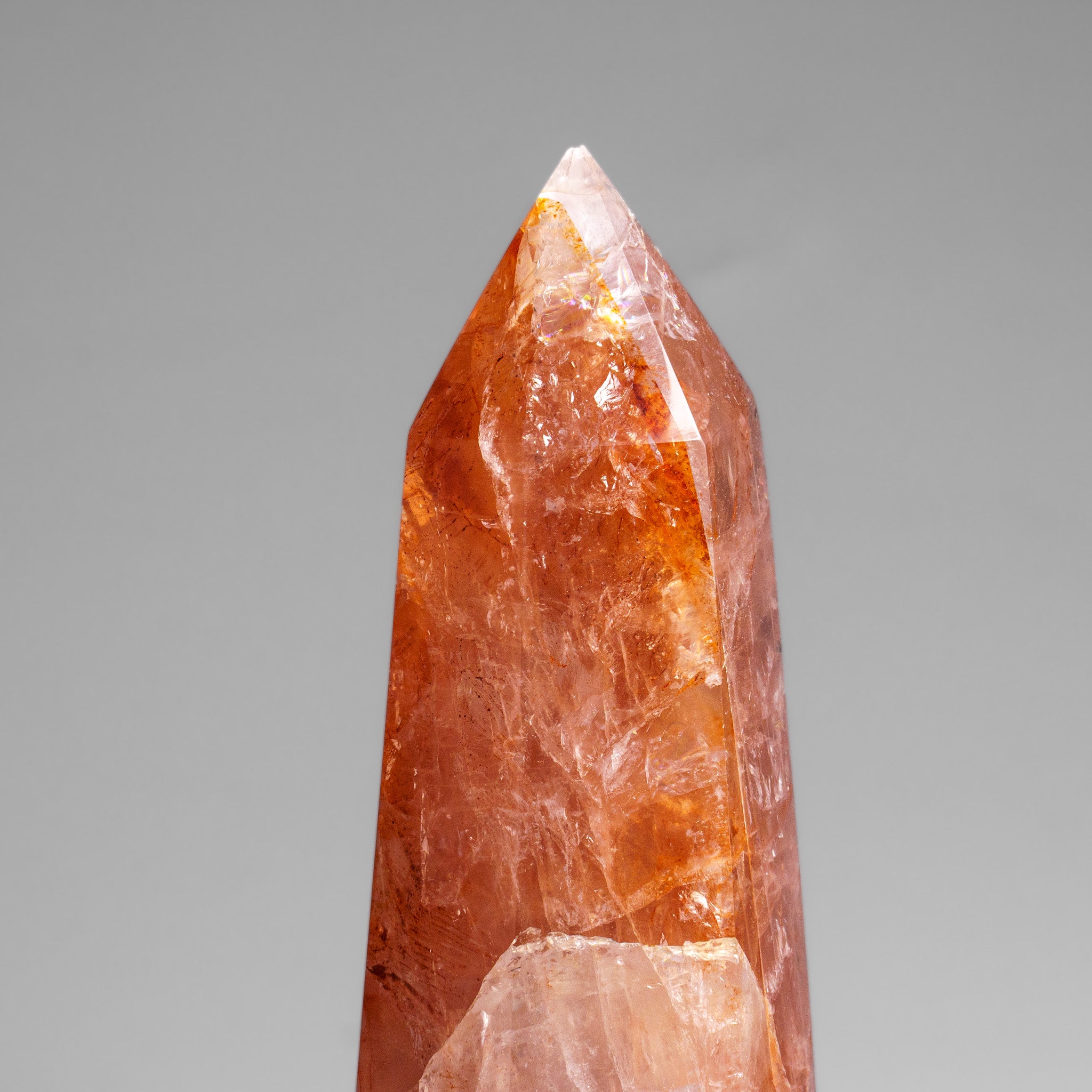 Genuine Polished Strawberry Quartz Point (1.5 lbs)
