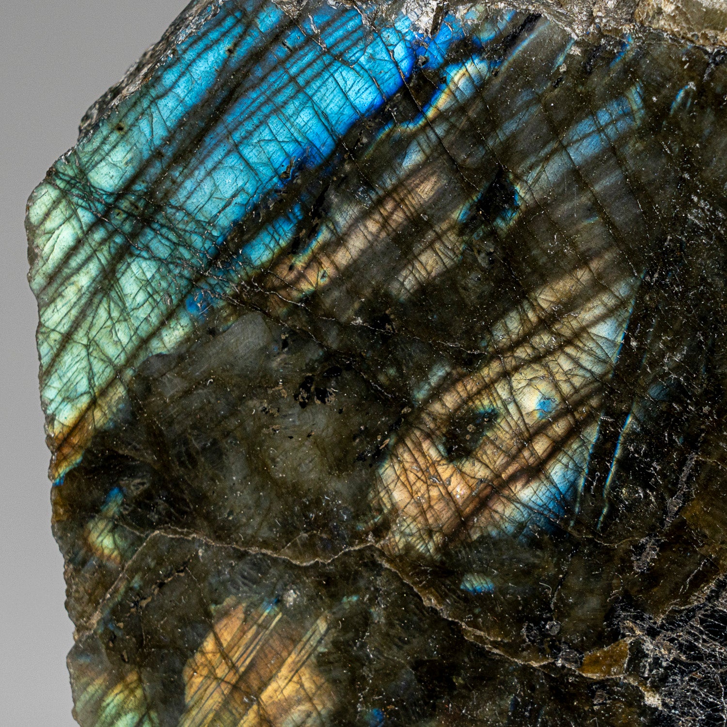 Polished Labradorite Freeform from Madagascar (3.7 lbs)