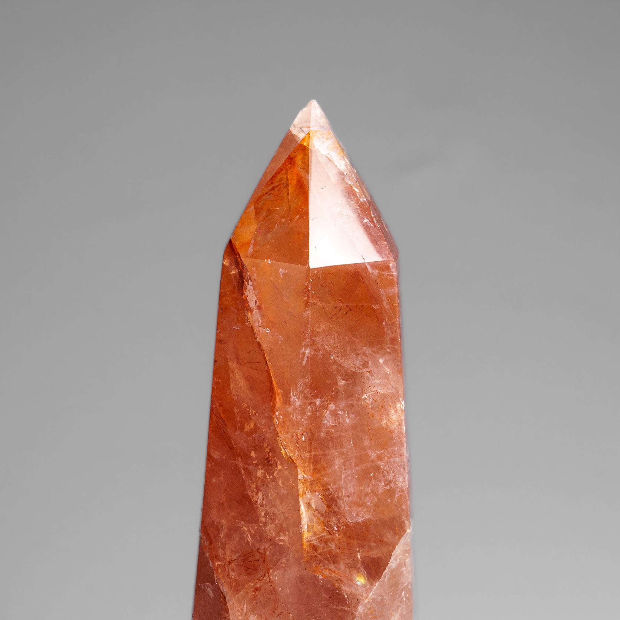Genuine Polished Strawberry Quartz Point (1.5 lbs)