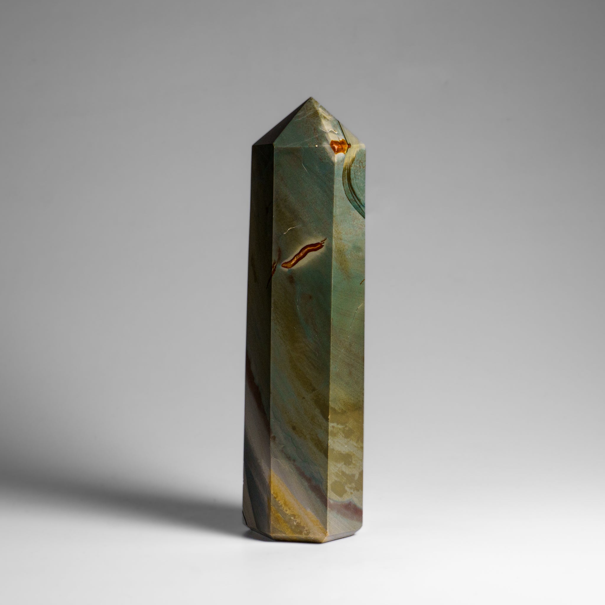 Polished Polychrome Point from Madagascar (1.7 lbs)