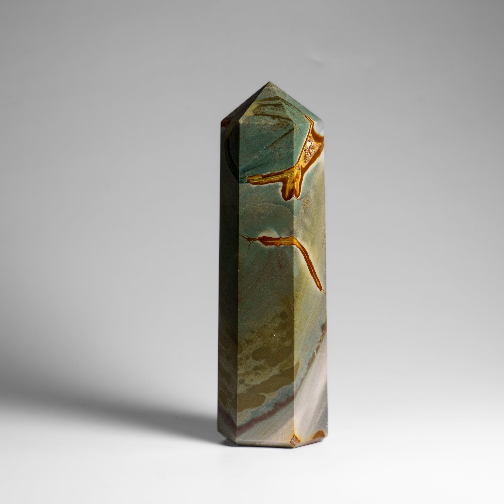 Polished Polychrome Point from Madagascar (1.7 lbs)