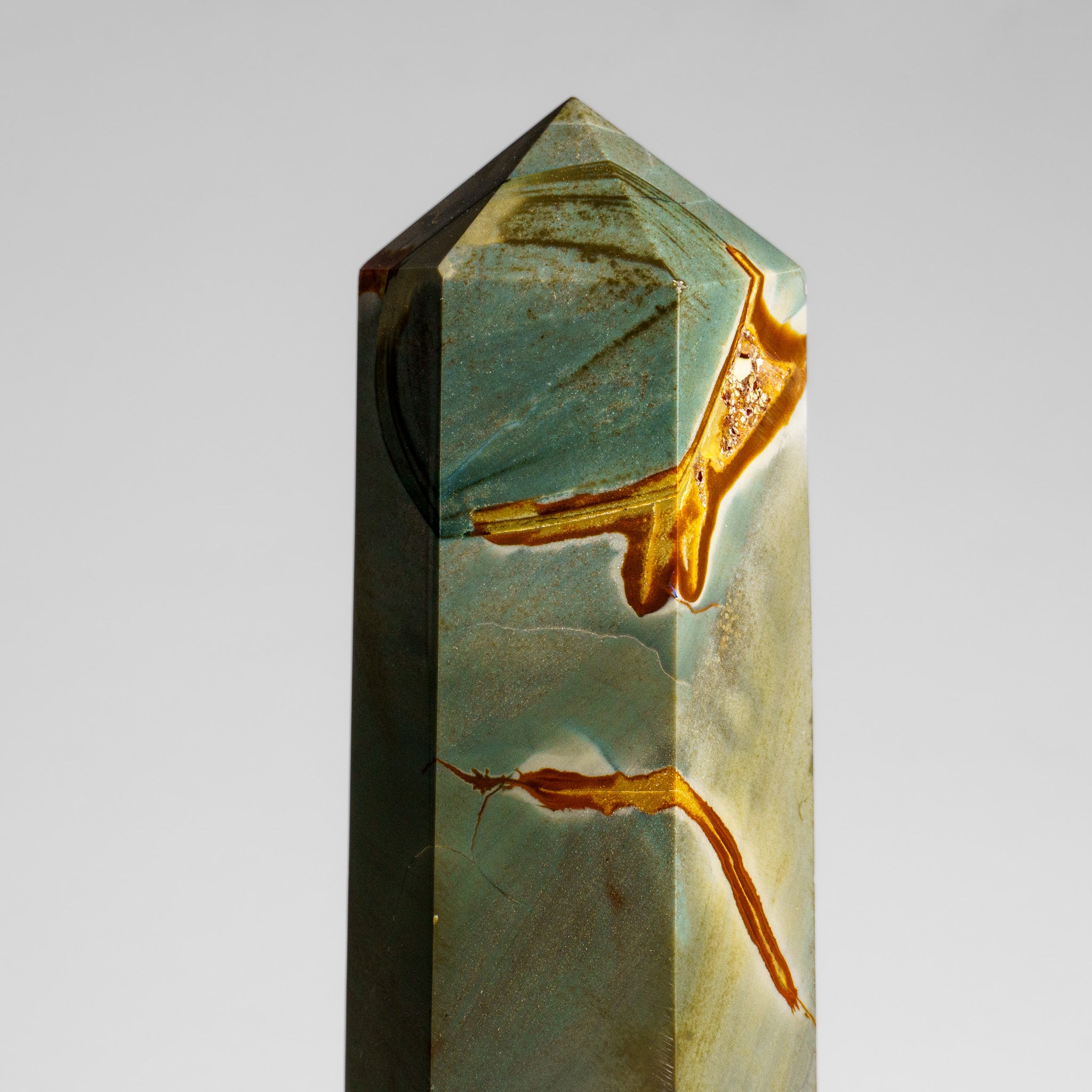 Polished Polychrome Point from Madagascar (1.7 lbs)