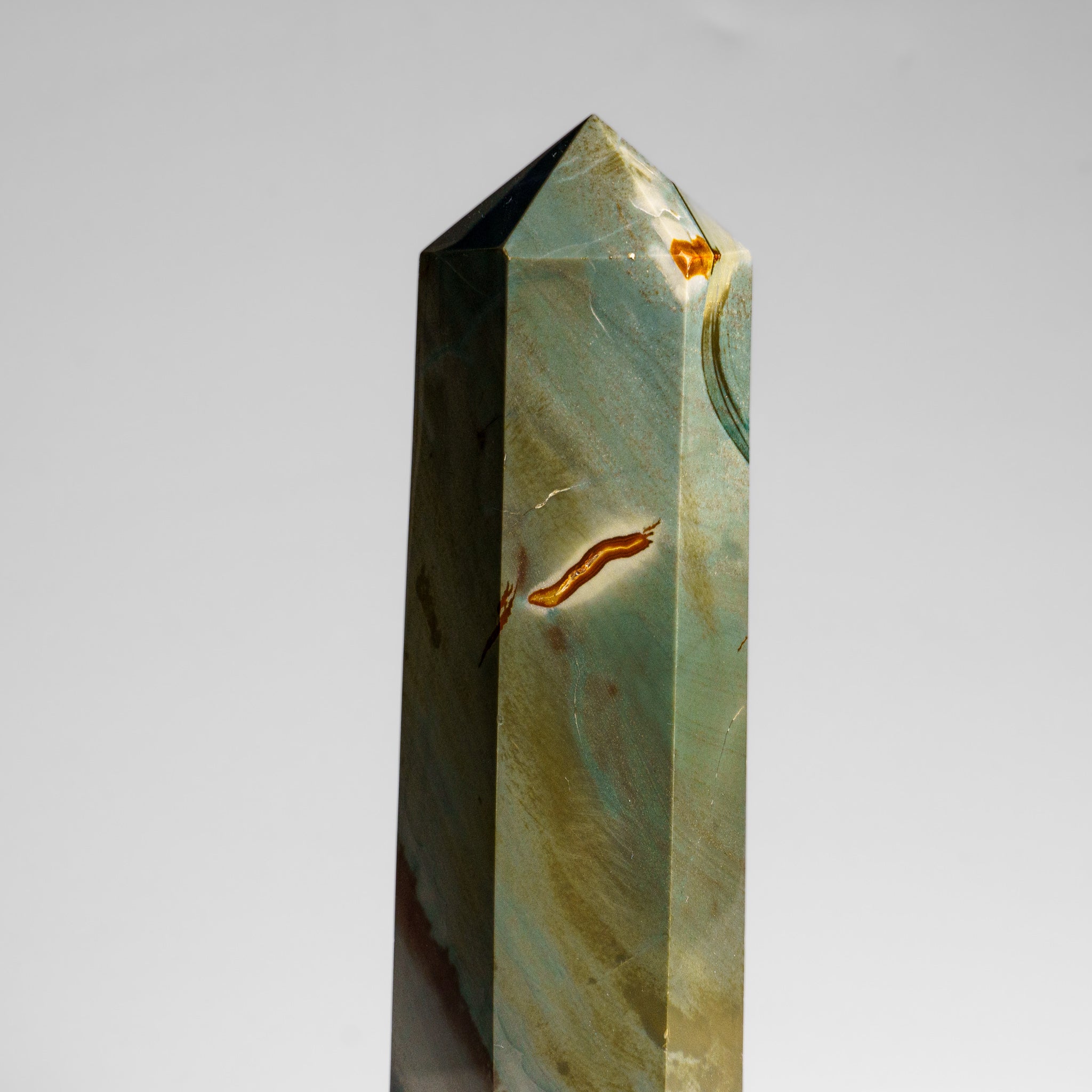 Polished Polychrome Point from Madagascar (1.7 lbs)