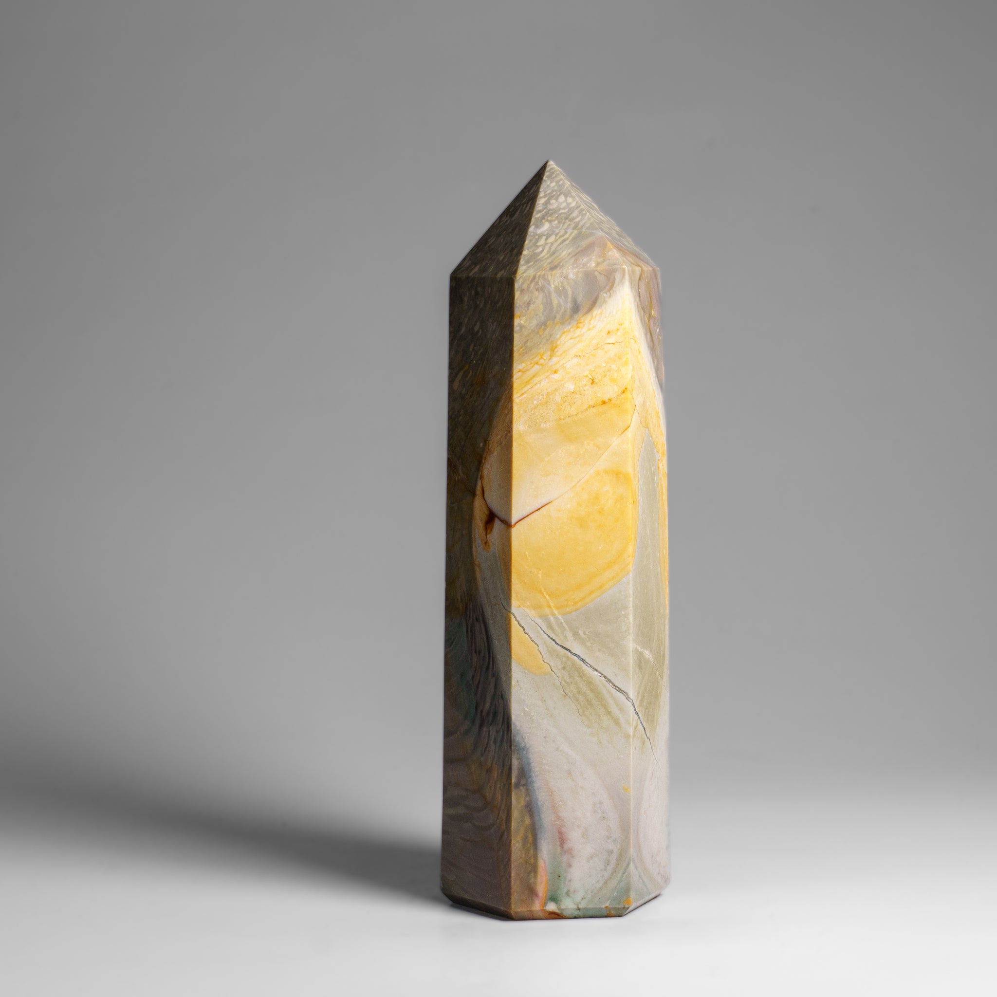 Polished Polychrome Point from Madagascar (1.9 lbs)