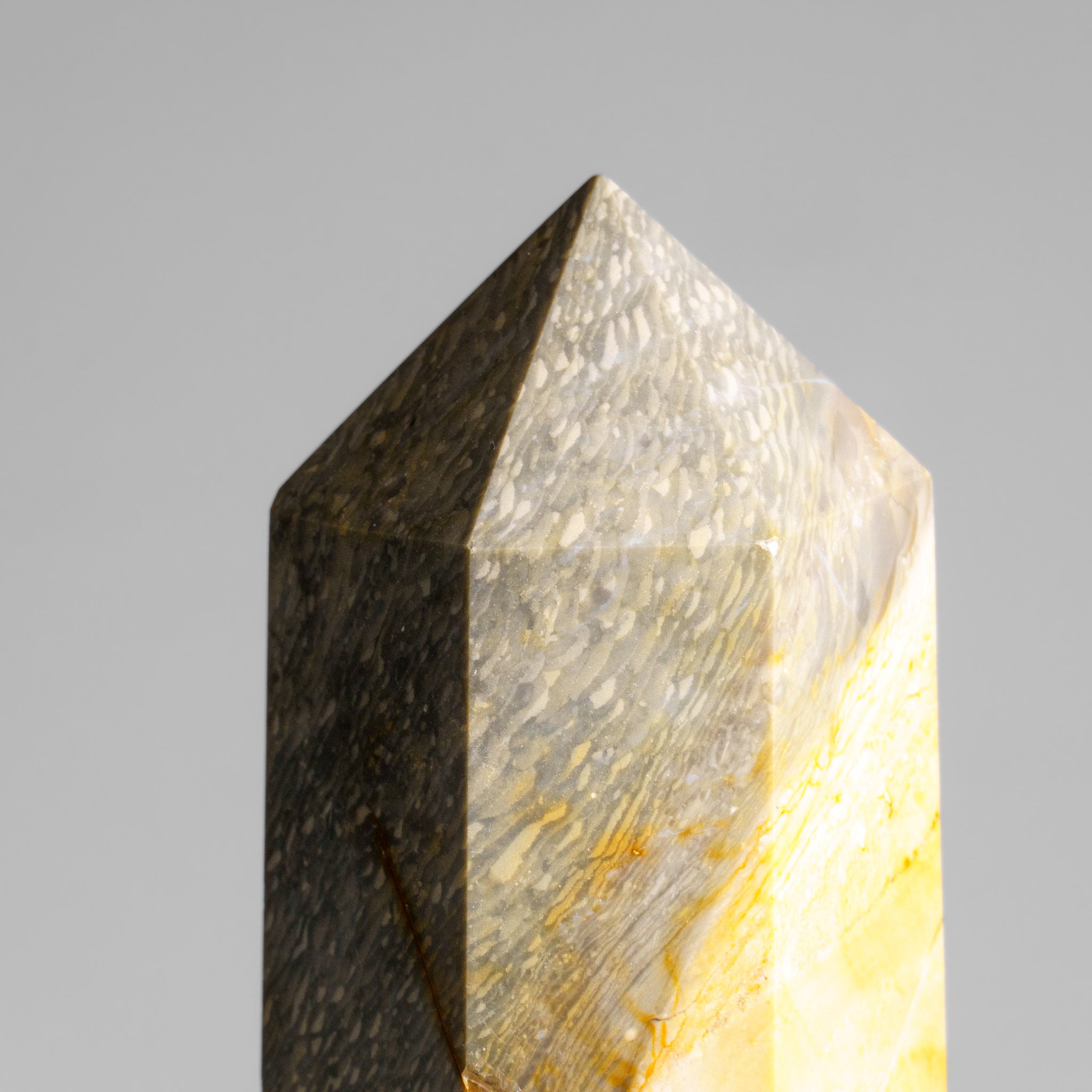 Polished Polychrome Point from Madagascar (1.9 lbs)