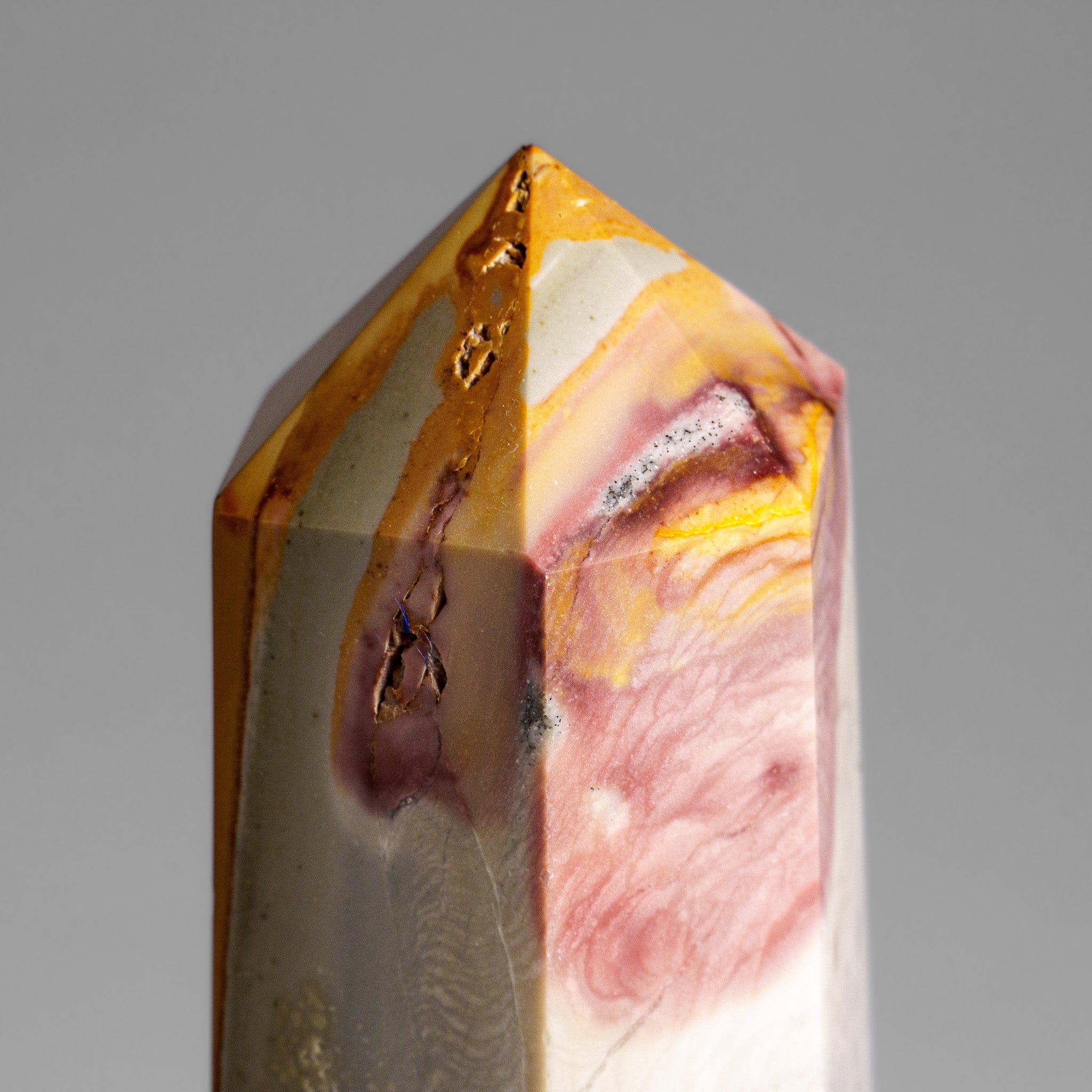 Polished Polychrome Point from Madagascar (1.8 lbs)