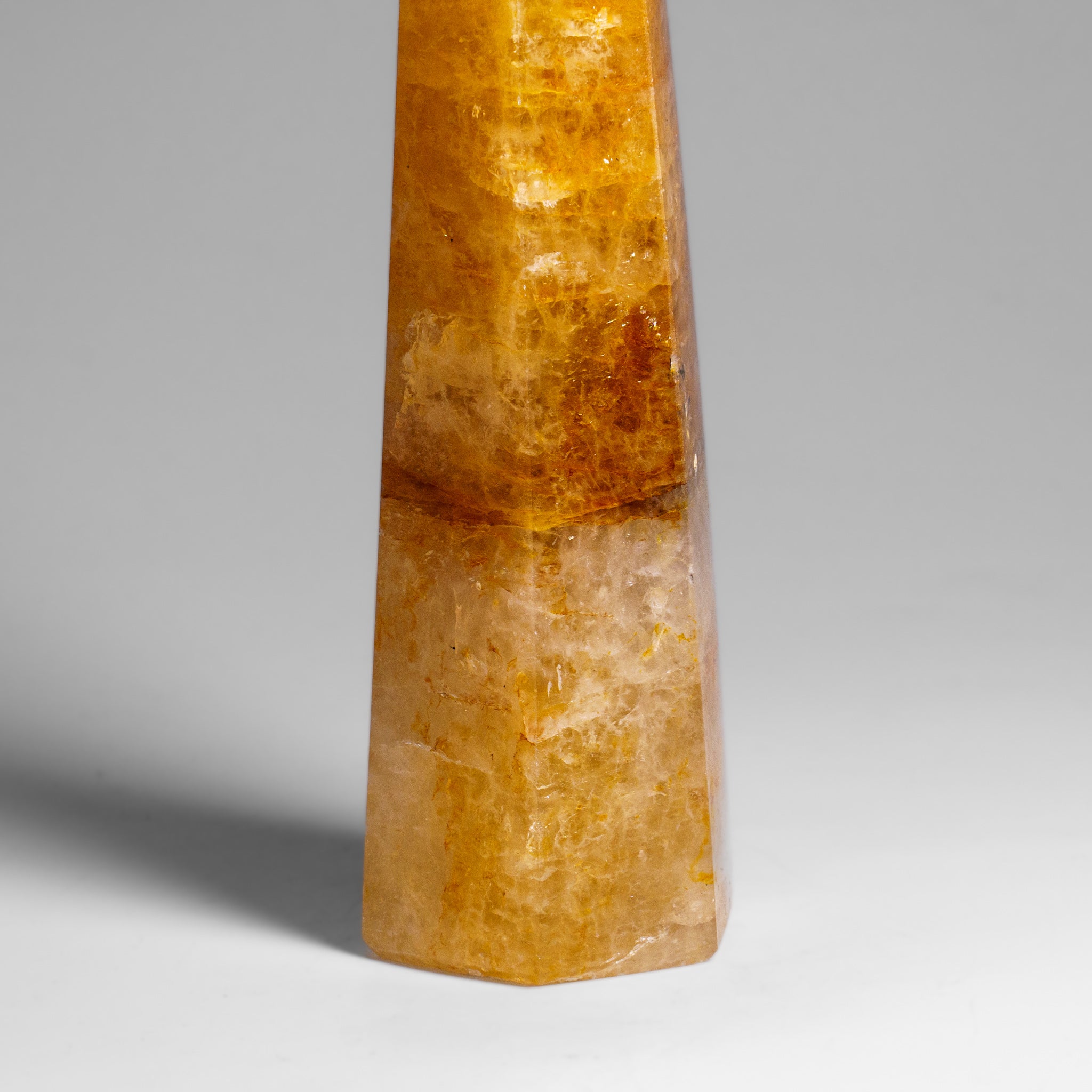 Genuine Polished Lemon Quartz Point (1.2 lbs)