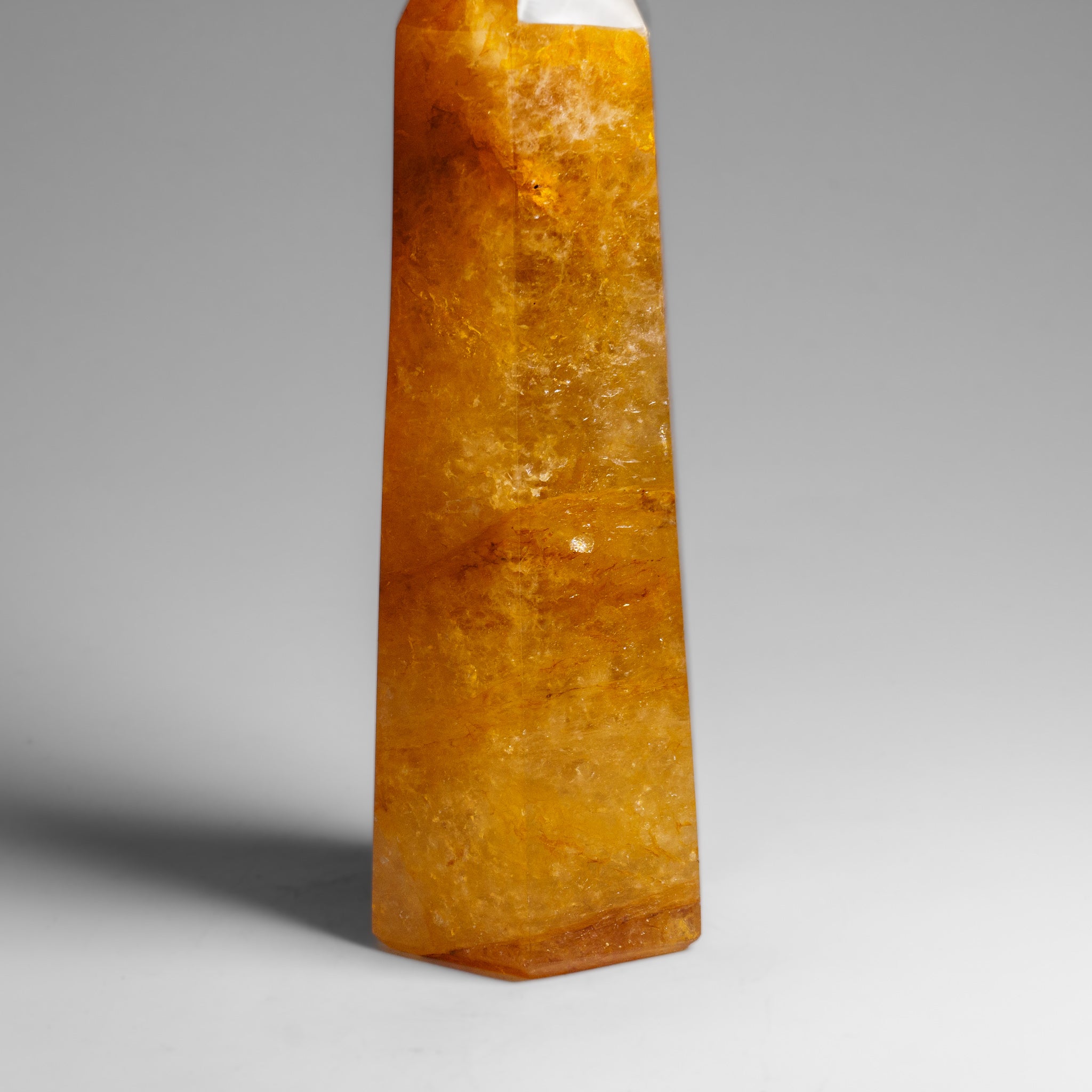 Genuine Polished Lemon Quartz Point (1.3 lbs)