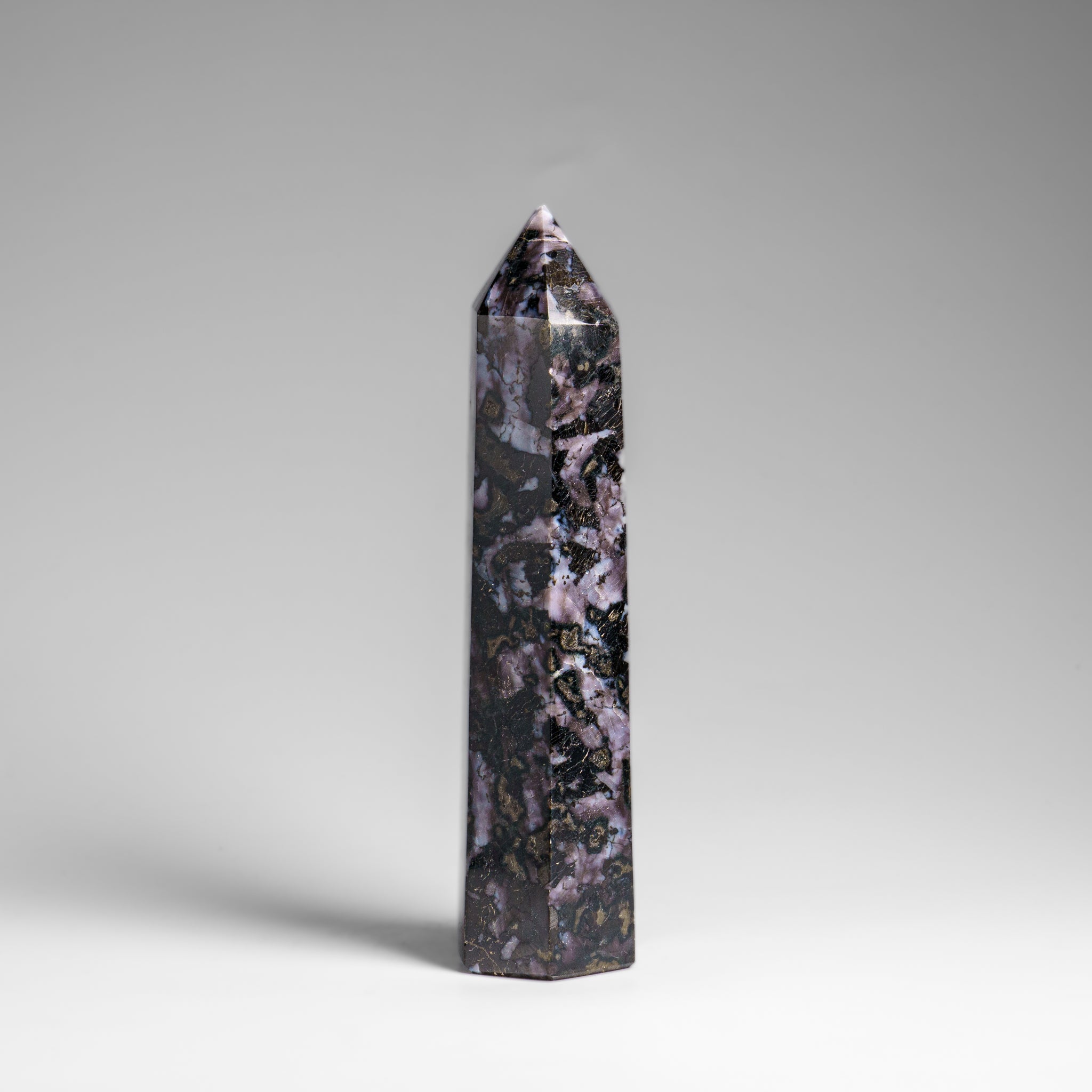 Genuine Polished Indigo Gabbro Point from Madagascar (.8 lbs)