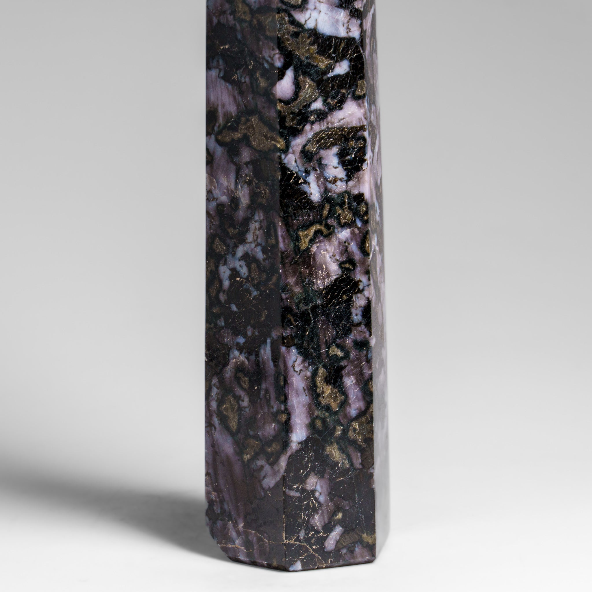 Genuine Polished Indigo Gabbro Point from Madagascar (.8 lbs)