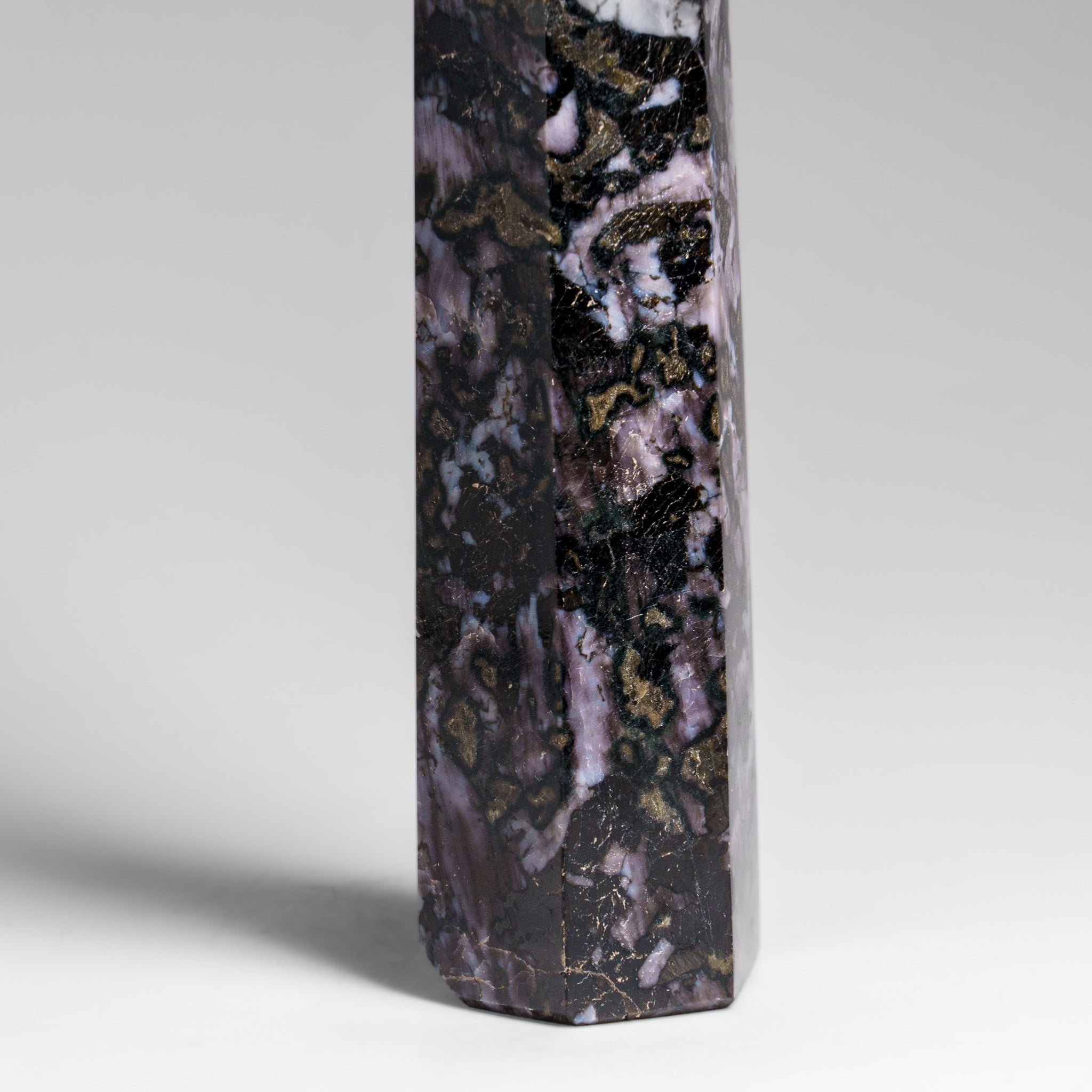 Genuine Polished Indigo Gabbro Point from Madagascar (.8 lbs)