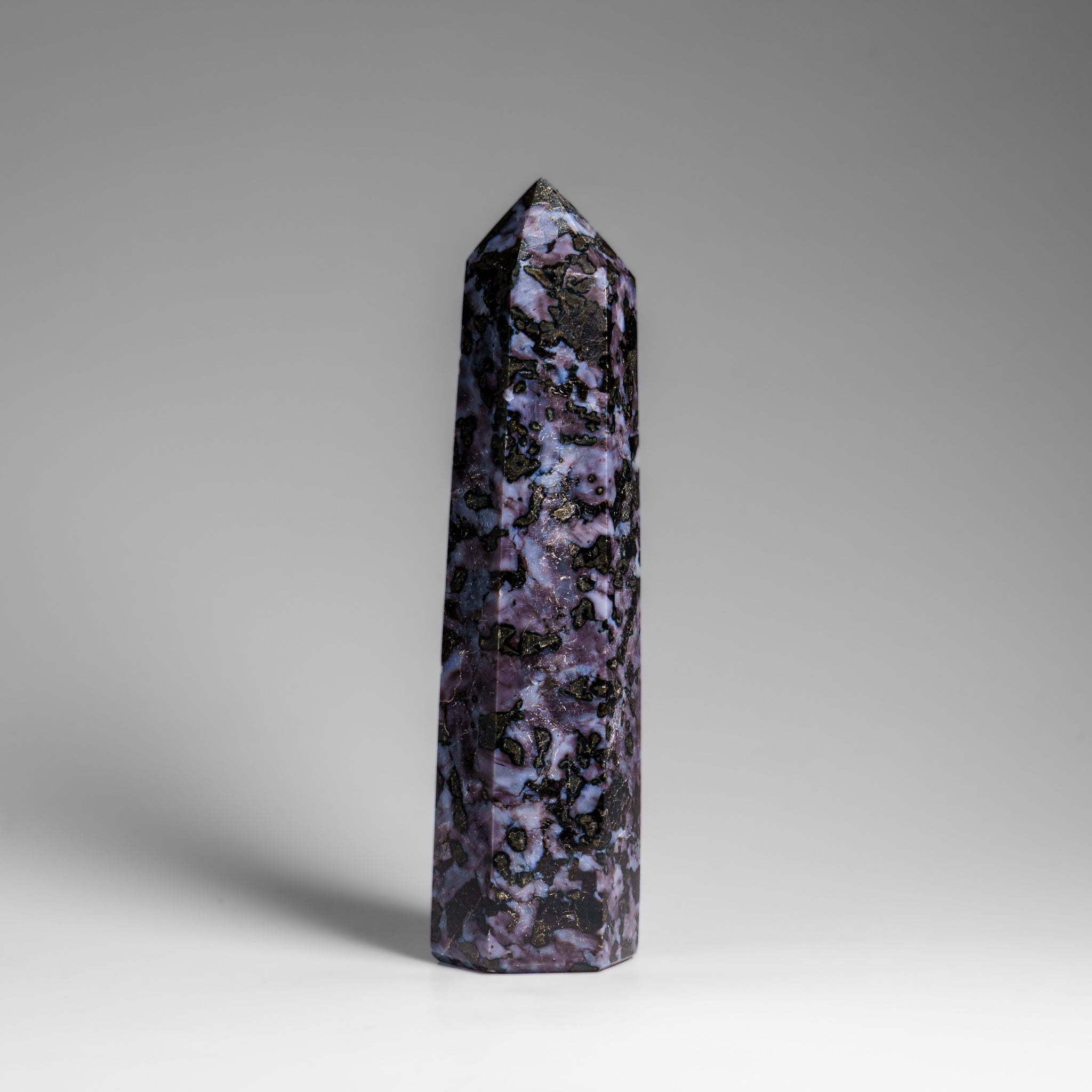 Genuine Polished Indigo Gabbro Point from Madagascar (1 lbs)