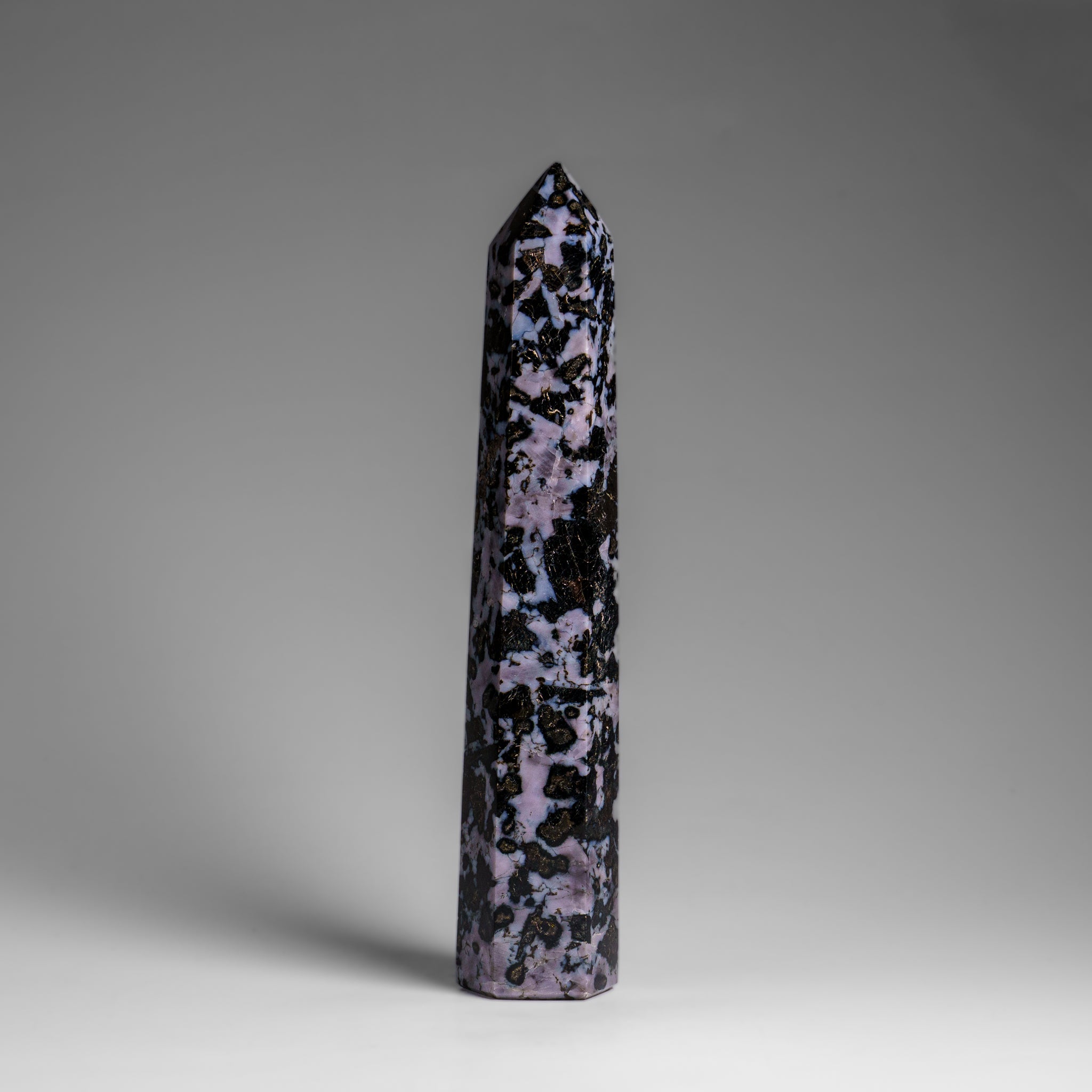 Genuine Polished Indigo Gabbro Point from Madagascar (.9 lbs)