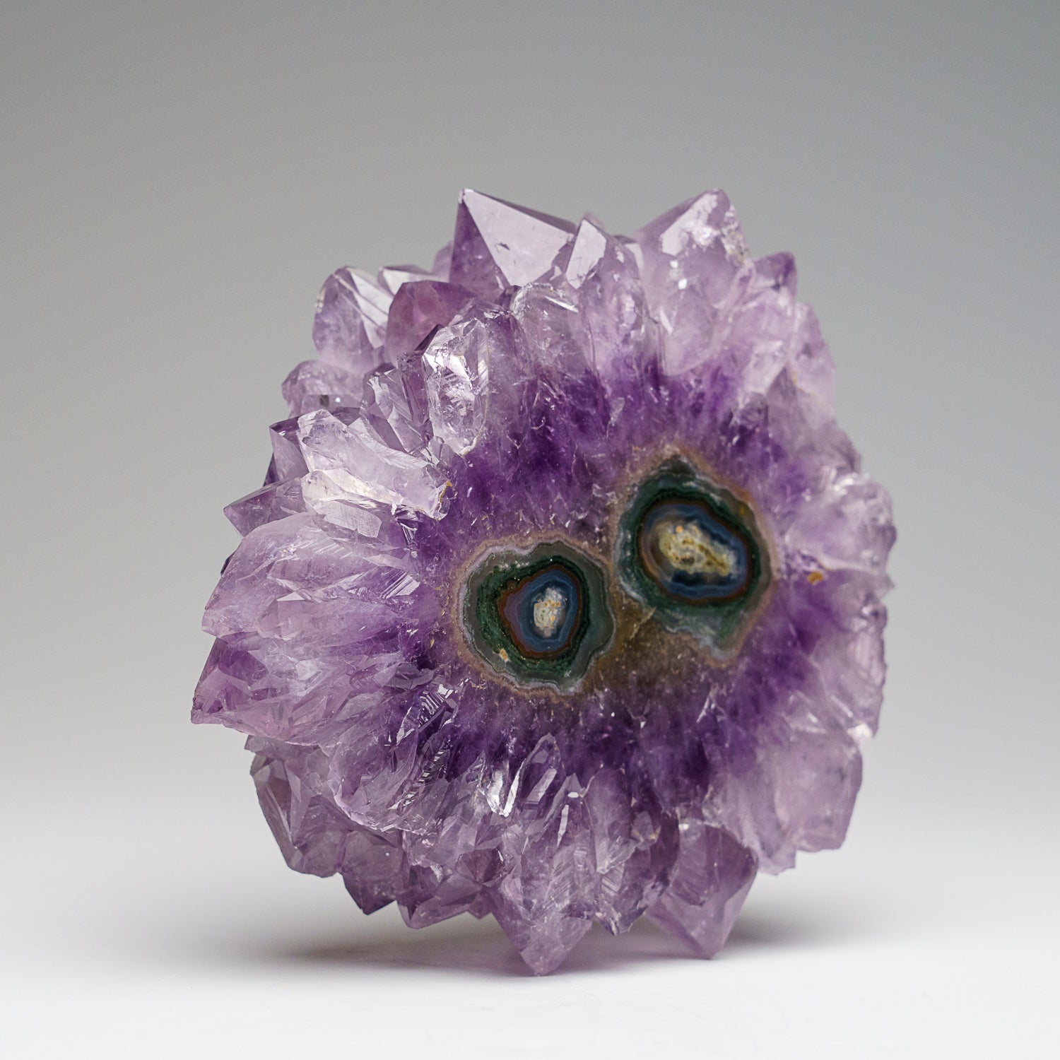 Amethyst Stalactite Slice from Uruguay (280 grams)