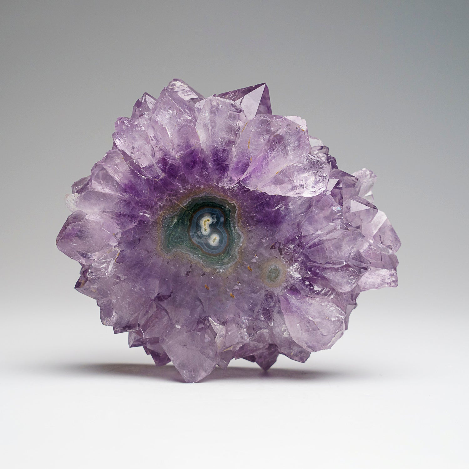 Amethyst Stalactite Slice from Uruguay (280 grams)