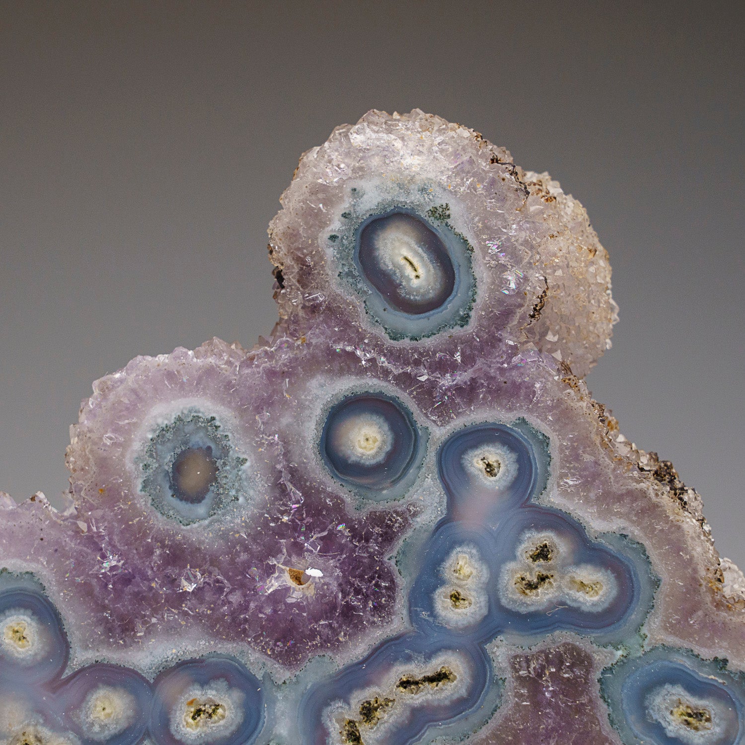 Amethyst Stalactite Slice from Uruguay (161.3 grams)