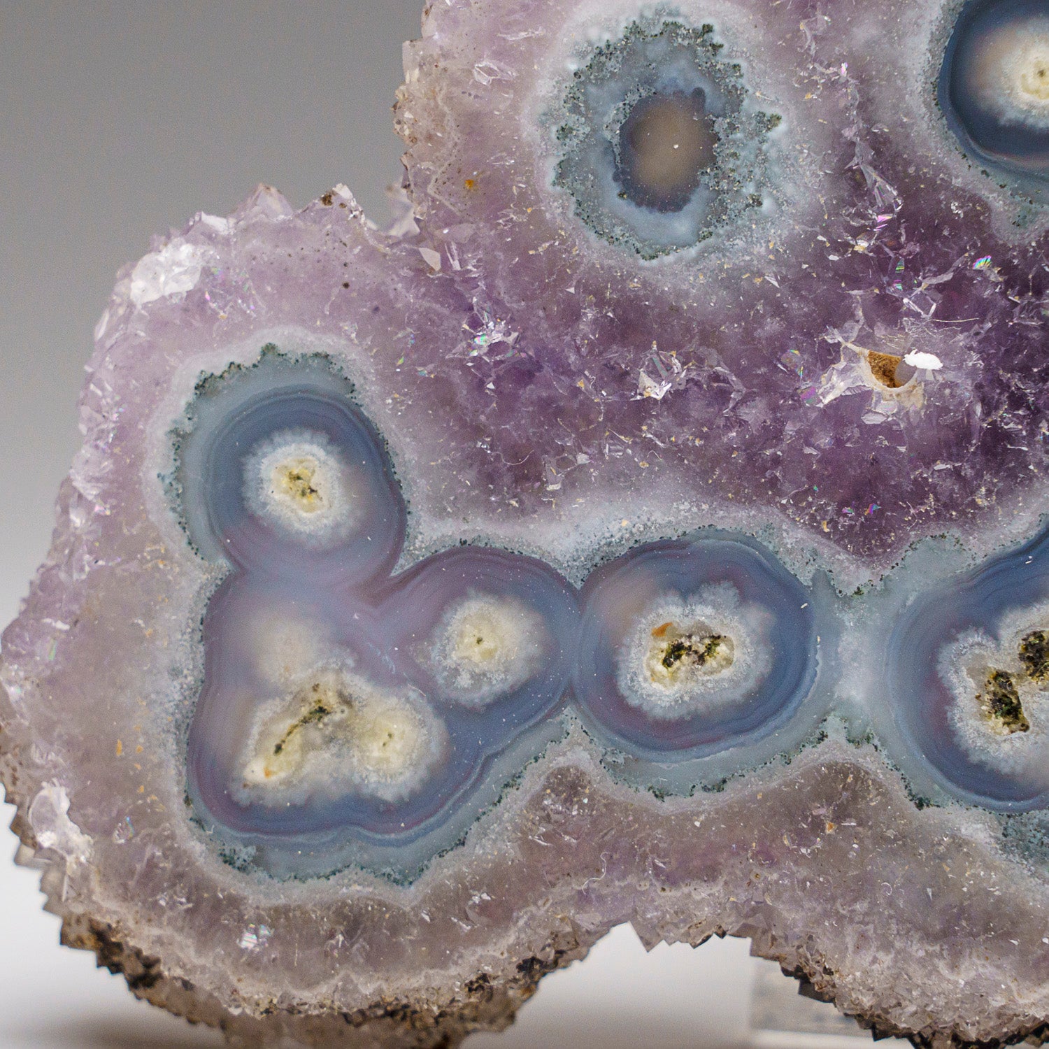 Amethyst Stalactite Slice from Uruguay (161.3 grams)