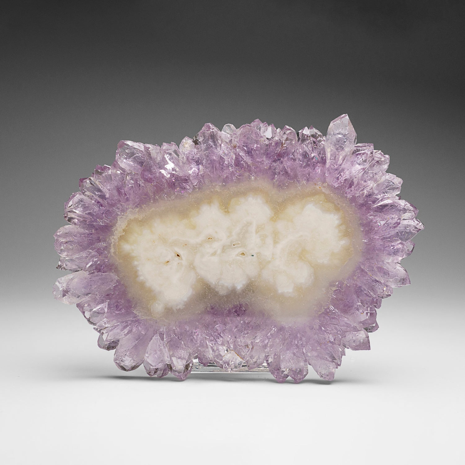 Amethyst Stalactite Slice from Uruguay (205.5 grams)