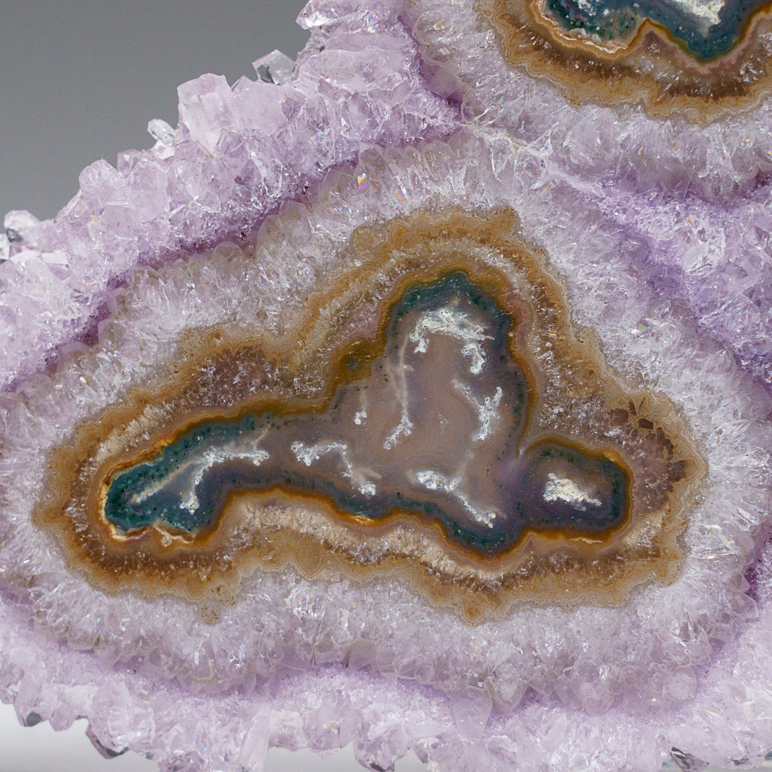 Amethyst Stalactite Slice from Uruguay (89.5 grams)