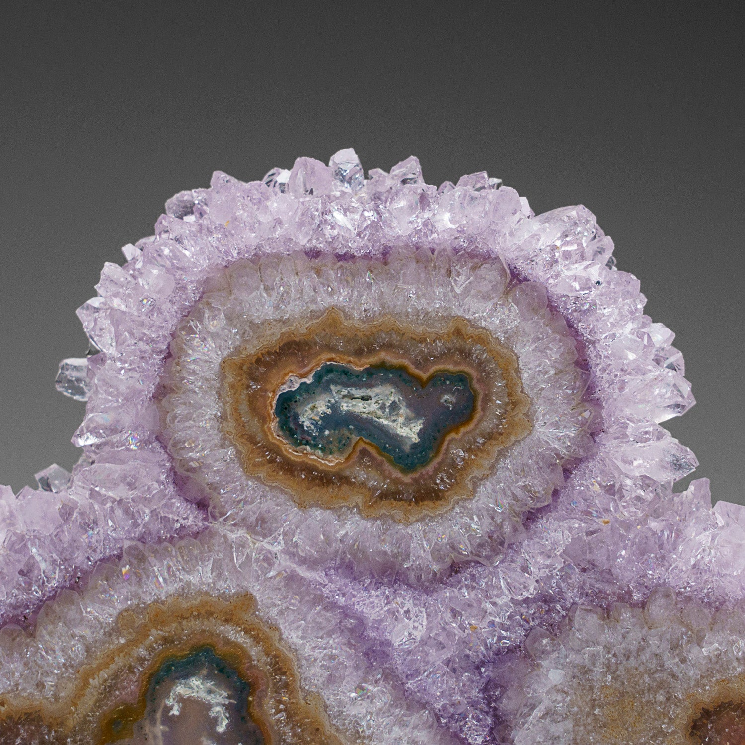 Amethyst Stalactite Slice from Uruguay (89.5 grams)