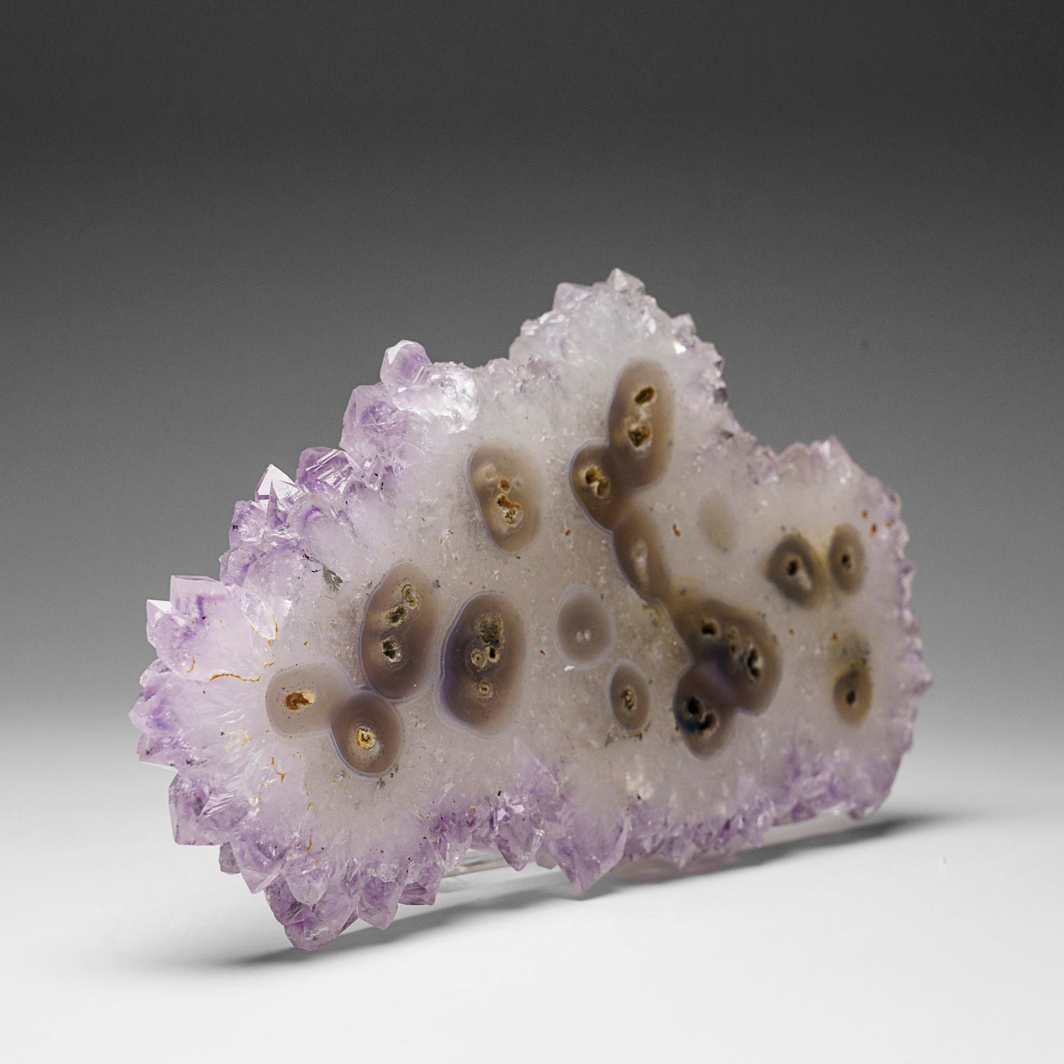 Amethyst Stalactite Slice from Uruguay (263.8 grams)