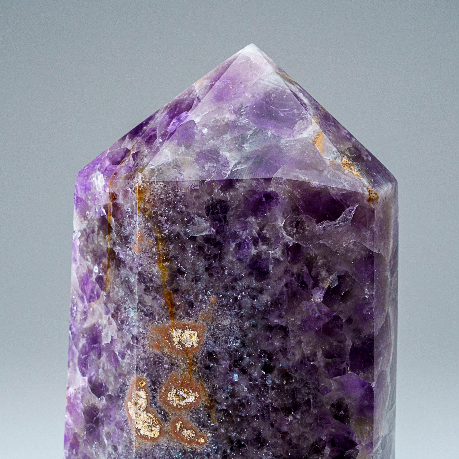 Genuine Polished Amethyst Obelisk From Brazil (2.75 lbs)