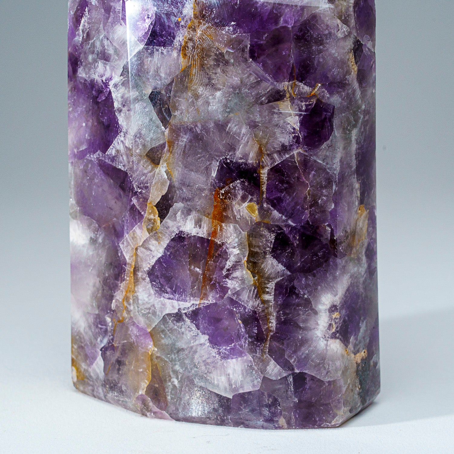 Genuine Polished Amethyst Obelisk From Brazil (2.75 lbs)